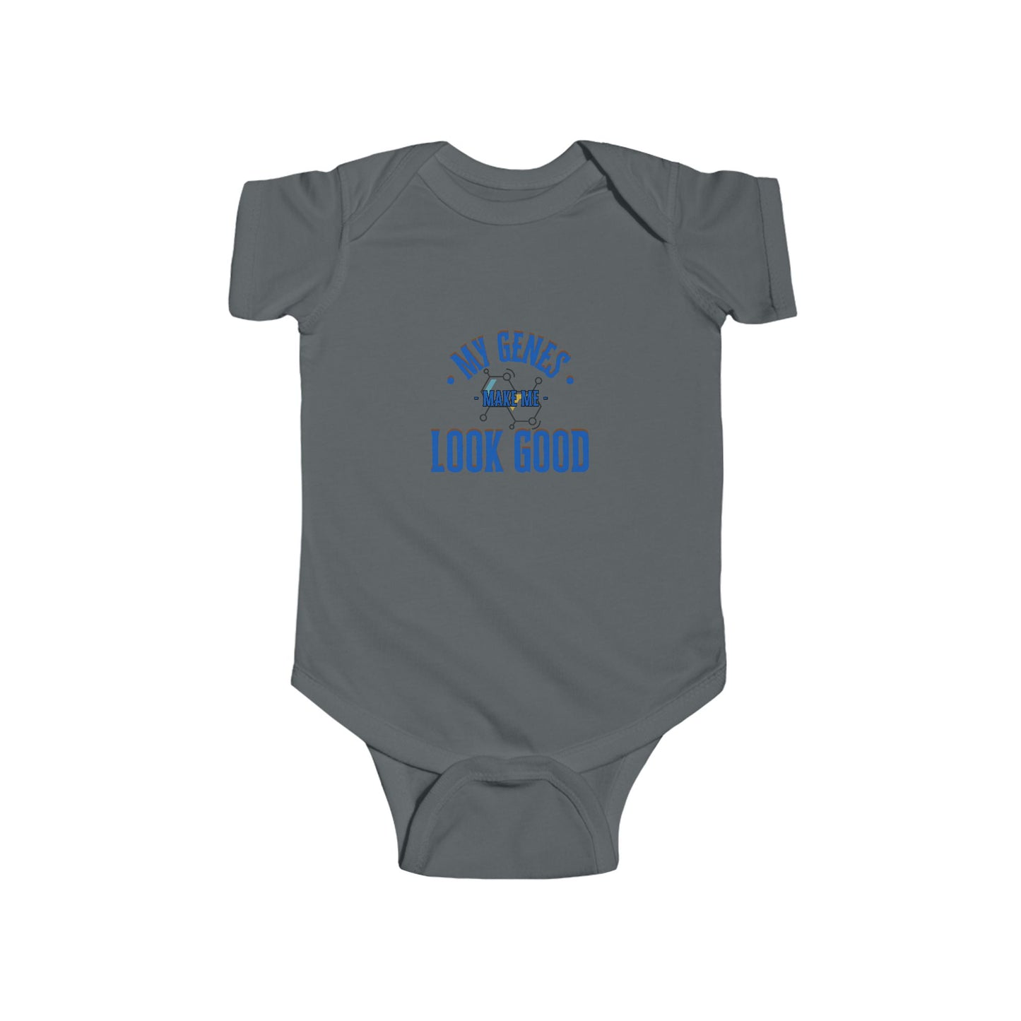 Funny Baby Onesies, My Genes Make Me Look Good, Cute Baby Onesie from 0-24 Months, Onesies for Boys and Girls, Cute Baby Shower Gift