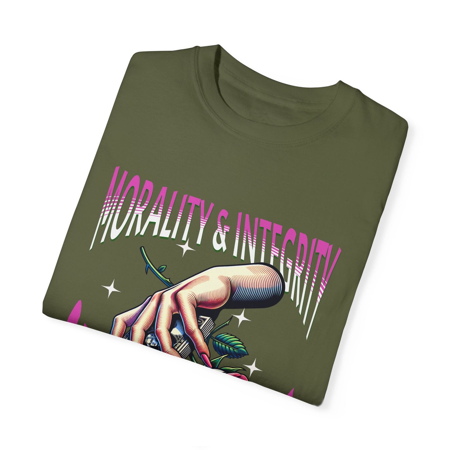 Morality & Integrity Can’t Be Bought T-Shirts, Inspirational T-Shirts, Unisex Morality Shirts, Motivational Shirts for a Gift, Integrity Shirts