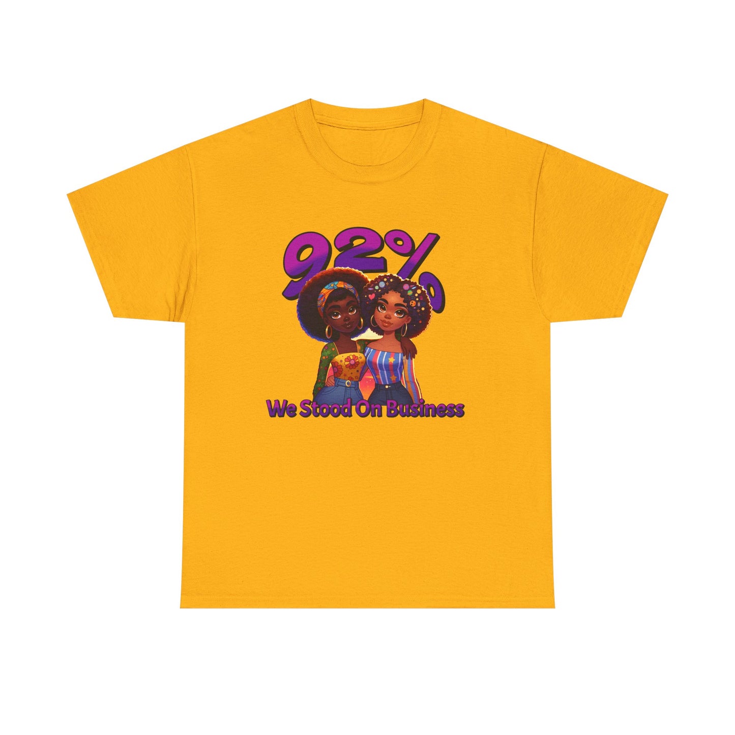 92% Shirt, Save Democracy Shirt, Women Empowerment, Black Woman T-Shirt, Juneteenth Shirt, Black Girl Melanin Shirt, 92 Percenter
