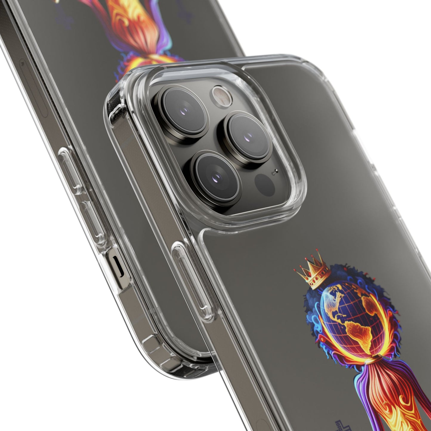 "Heavy is the Head" Clear Cellphone Case Cases, Inspirational Cellphone Case for iPhone and Samsung Phones, Custom Cellphone Case