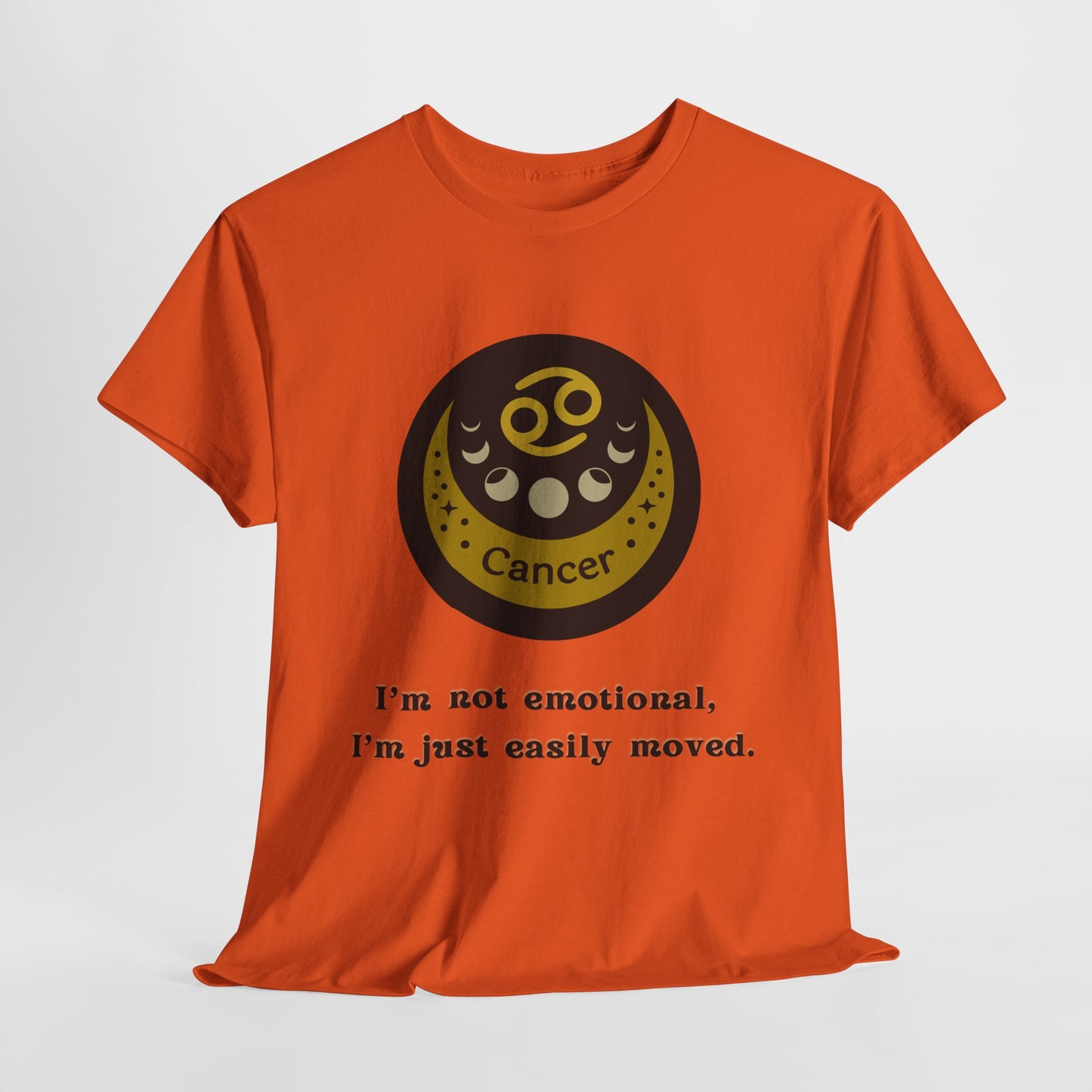 Cancer T-Shirt, Cancer Horoscope Gifts, Birth Month Gifts, Zodiac Sign T-Shirt Gifts, Astrology T-Shirt, Unisex Heavy Cotton Tee, Gift for a Cancer Horoscope