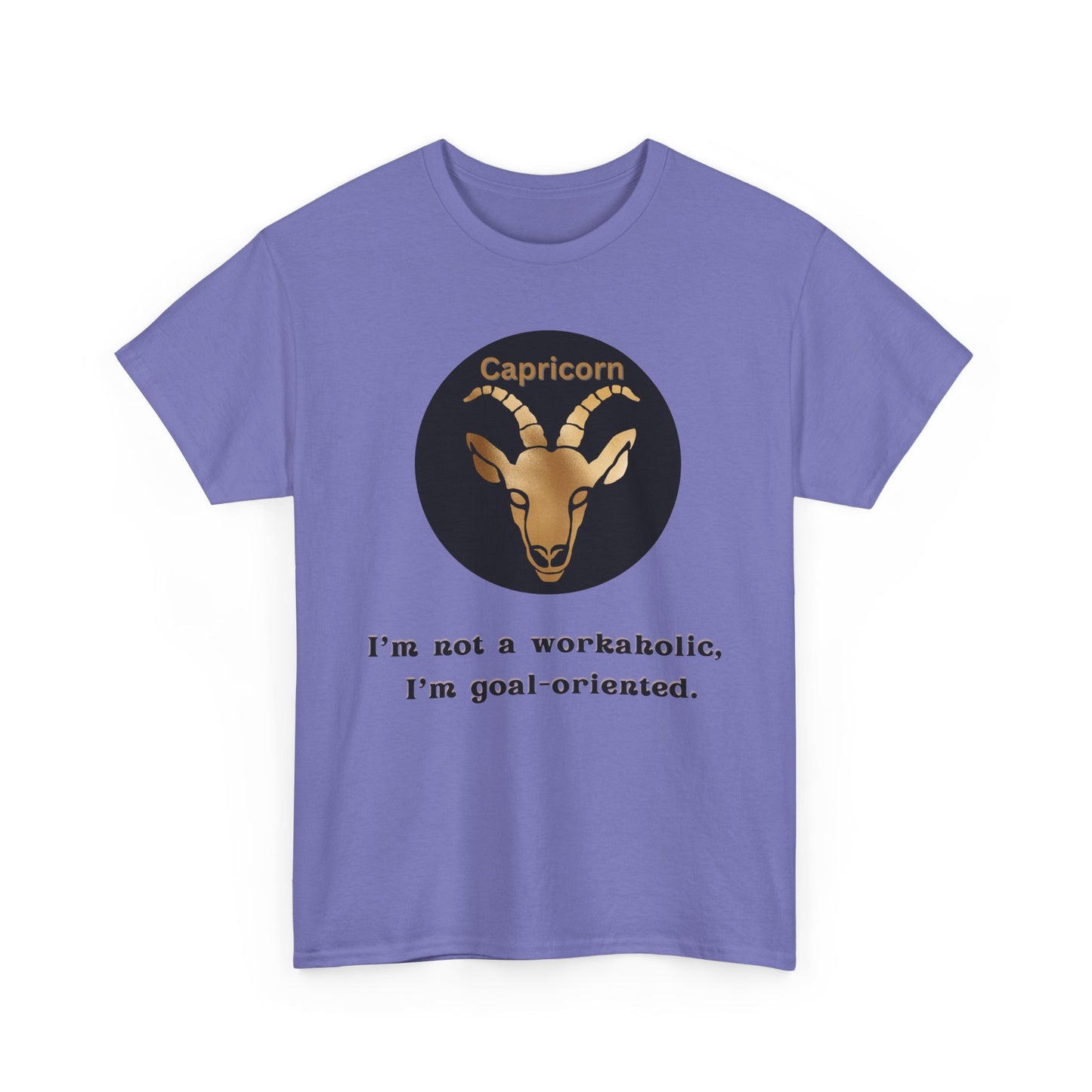 Capricorn T-Shirt, Capricorn Horoscope Gifts, Birth Month Gifts, Zodiac Sign T-Shirt Gifts, Astrology T-Shirt, Unisex Heavy Cotton Tee