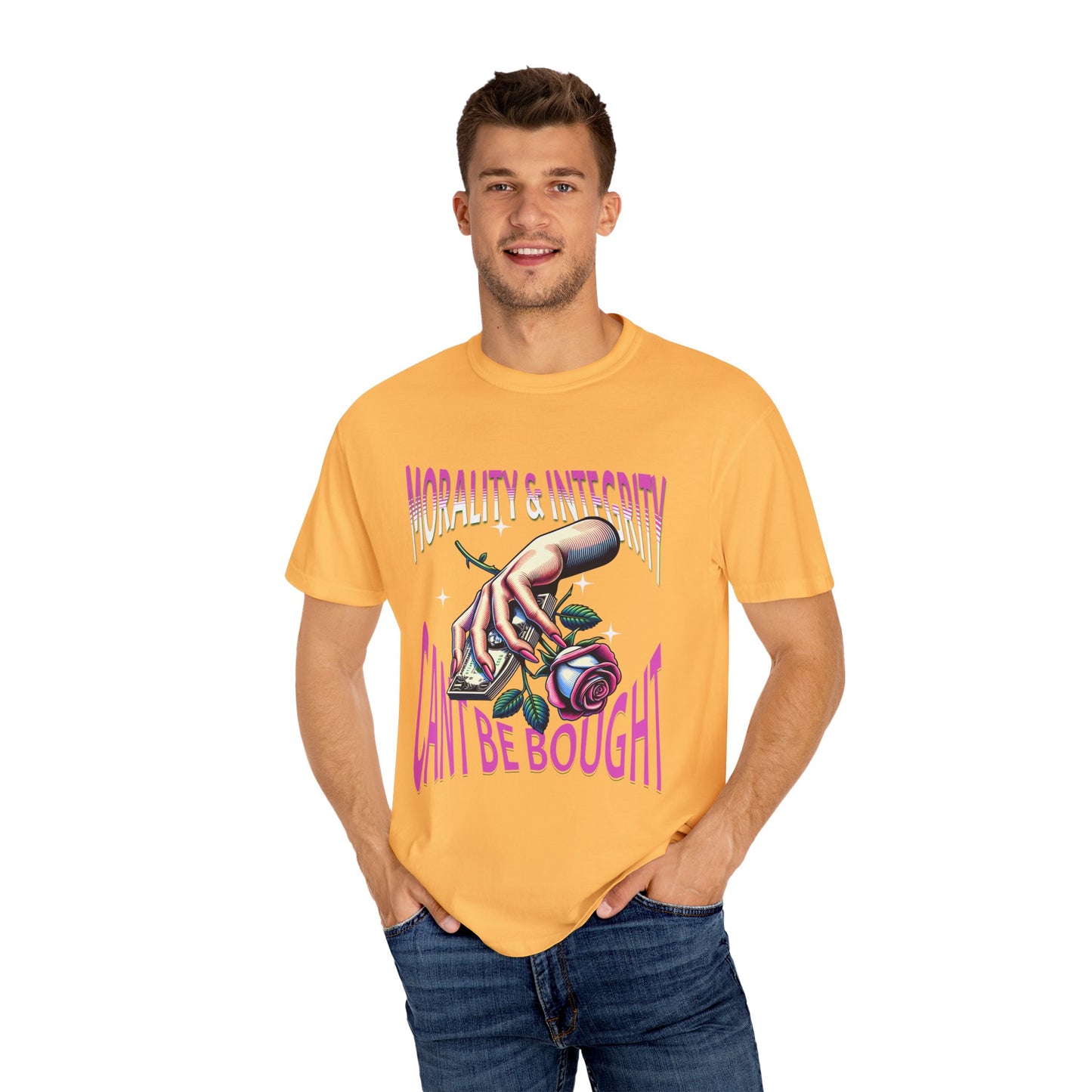 Morality & Integrity Can’t Be Bought T-Shirts, Inspirational T-Shirts, Unisex Morality Shirts, Motivational Shirts for a Gift, Integrity Shirts