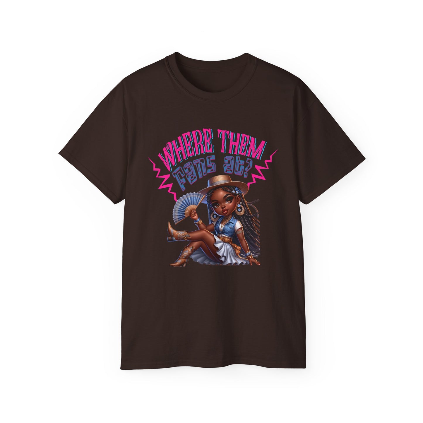 Where Them Fans At? Summer Vibes Boot on The Ground Craze, Fun Tee for Latest Dance Crave Boots on the Ground Music Lovers