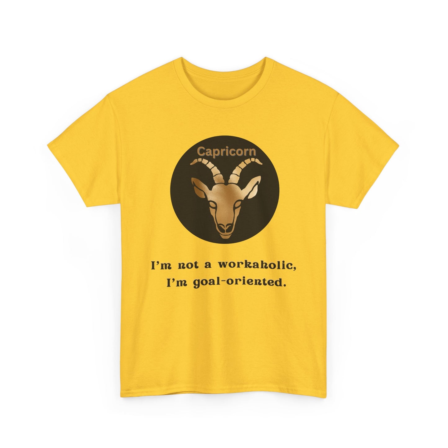 Capricorn T-Shirt, Capricorn Horoscope Gifts, Birth Month Gifts, Zodiac Sign T-Shirt Gifts, Astrology T-Shirt, Unisex Heavy Cotton Tee