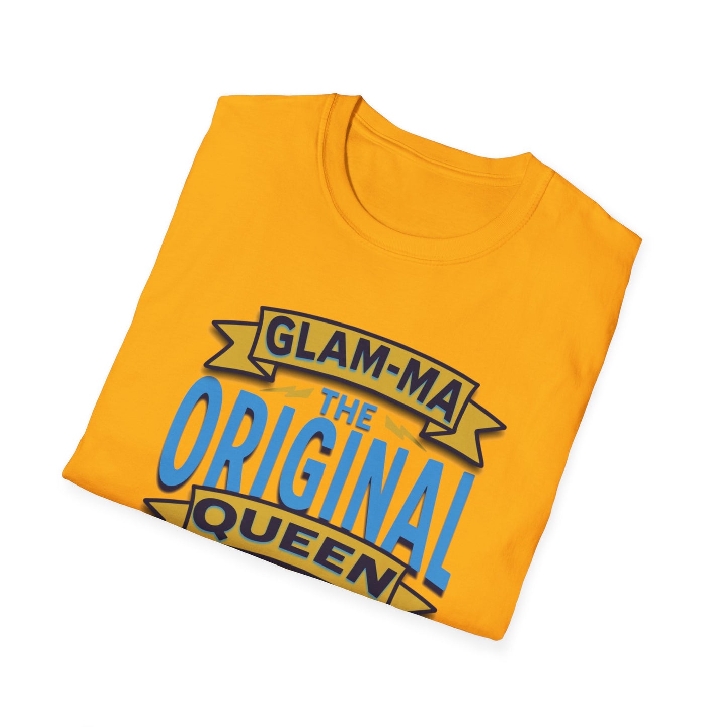 Glam-Ma Original Queen of Multitasking T-Shirt, Glam-Ma: Queen of Everything, Birthday Gift for Grandma, T-Shirt for Grandmothers, Cute Glam-Ma Gift