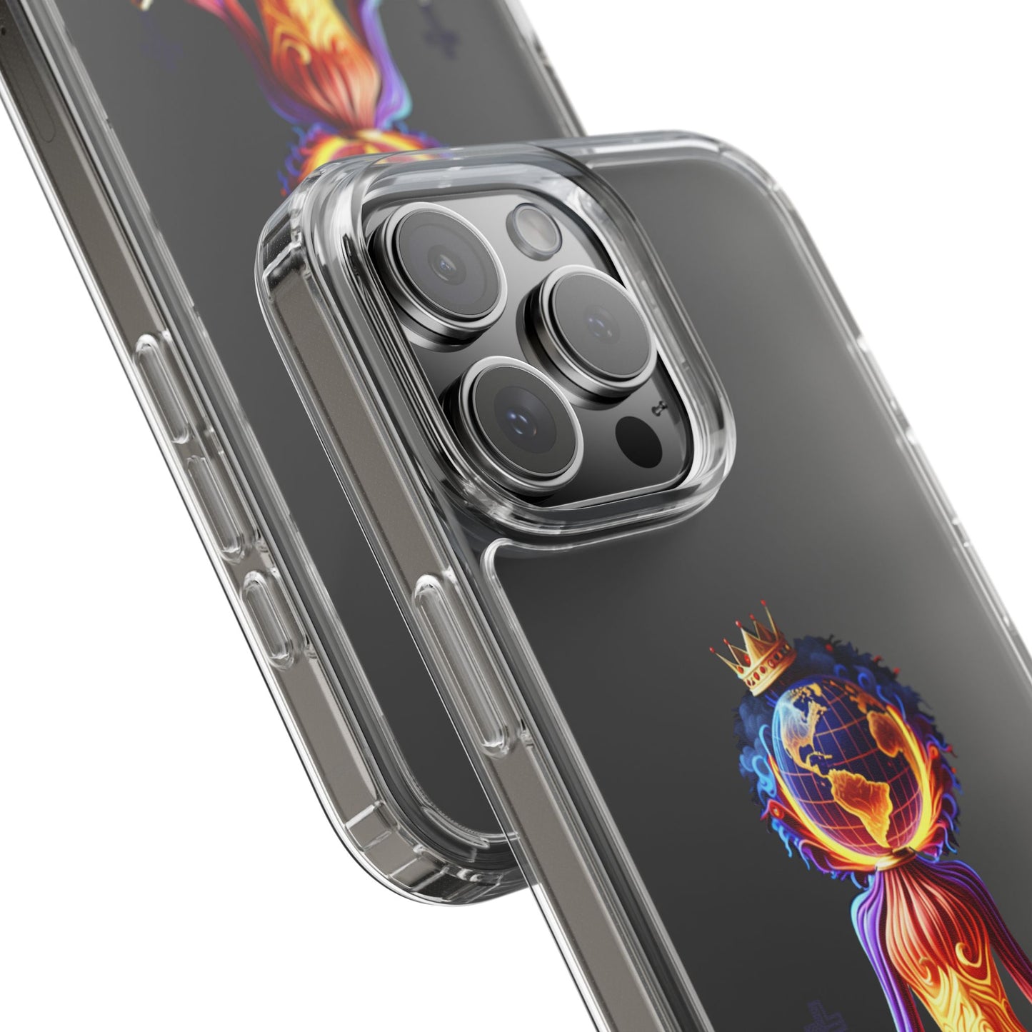 "Heavy is the Head" Clear Cellphone Case Cases, Inspirational Cellphone Case for iPhone and Samsung Phones, Custom Cellphone Case