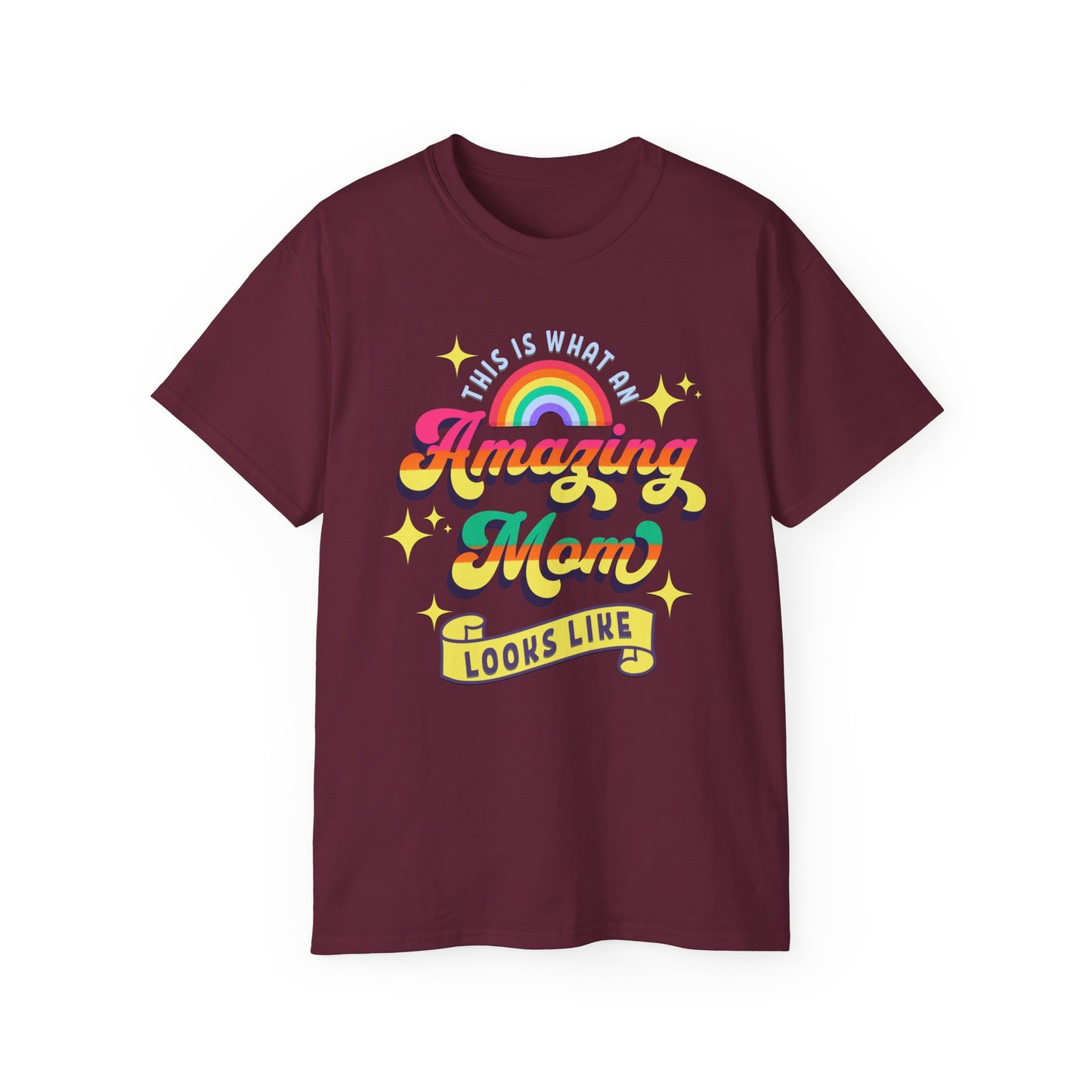 Amazing Mom Ultra Cotton Tee - Perfect Gift for Mother's Day, Mother's Day T-Shirts for Mom's and Grandma's, Cute Mother's Day Gift