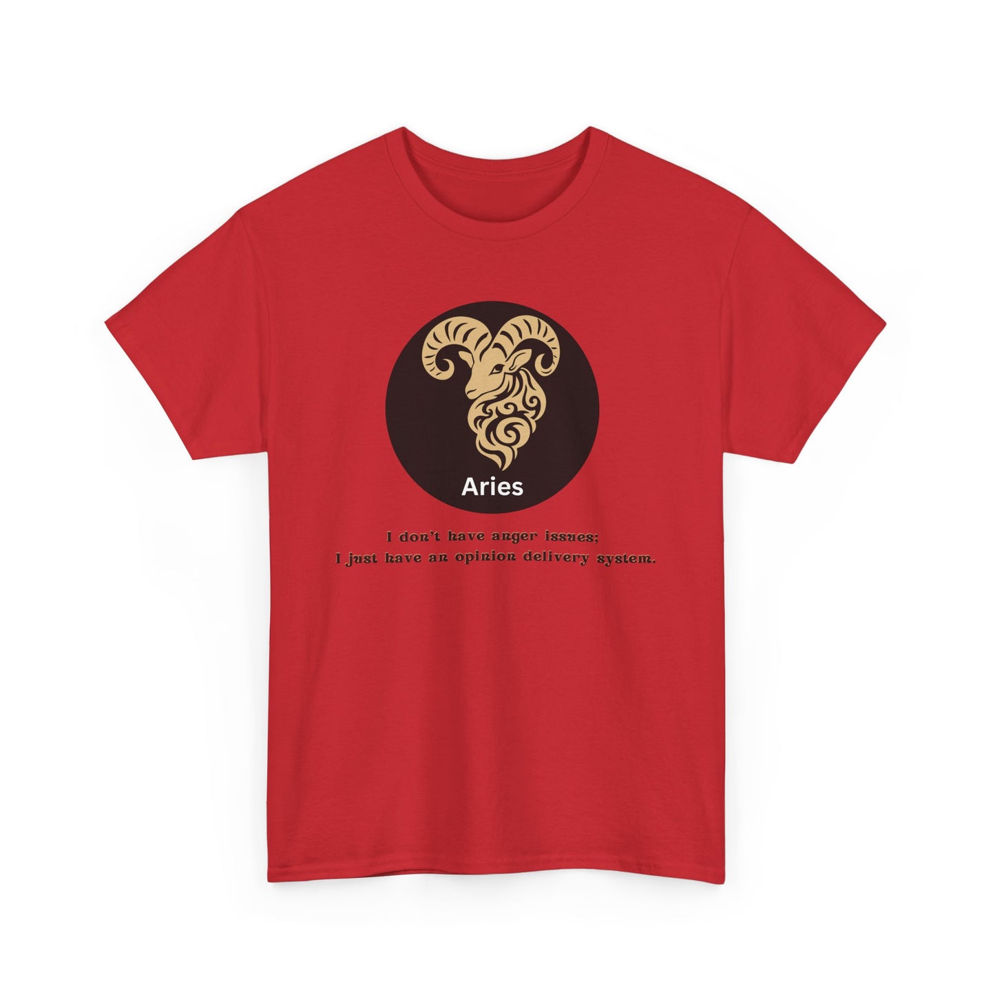 Aries T-Shirt, Aries Horoscope Gifts, Birth Month Gifts, Zodiac Sign T-Shirt Gifts, Astrology T-Shirt, Unisex Heavy Cotton Tee, Funny T-shirts