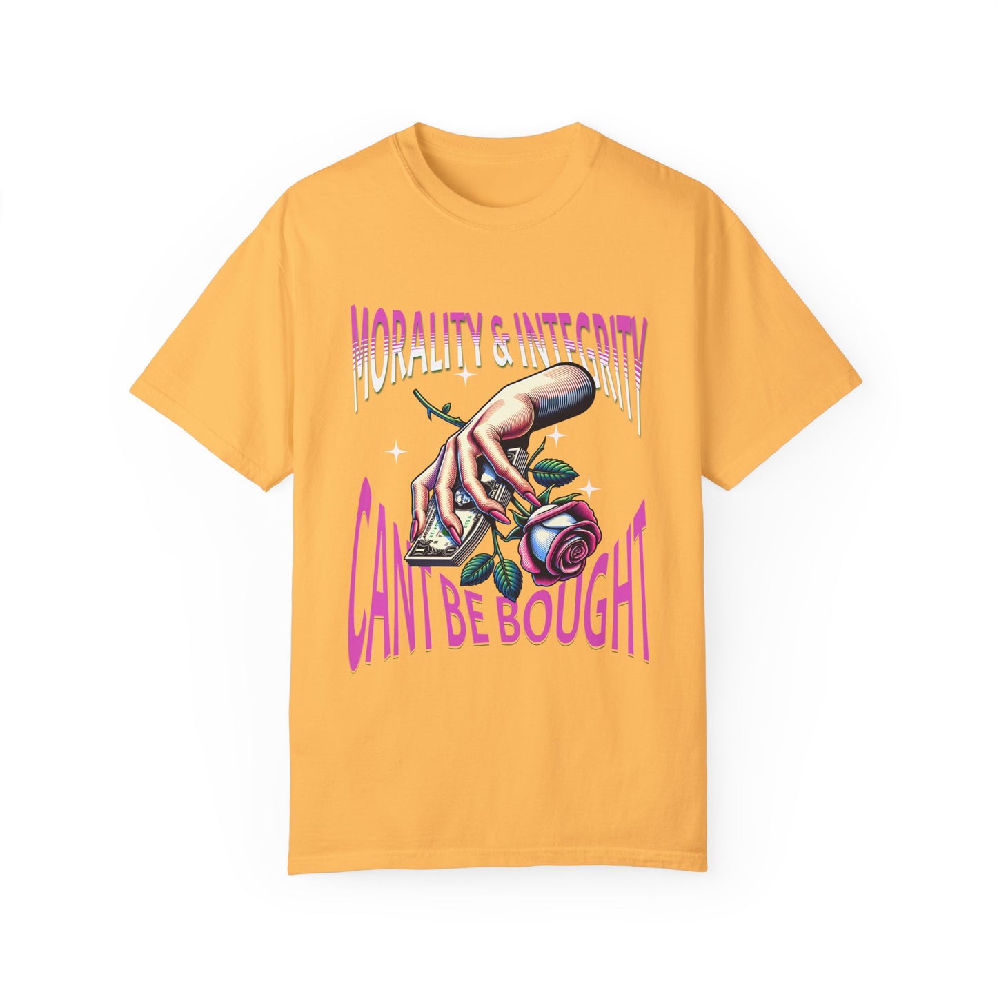 Morality & Integrity Can’t Be Bought T-Shirts, Inspirational T-Shirts, Unisex Morality Shirts, Motivational Shirts for a Gift, Integrity Shirts