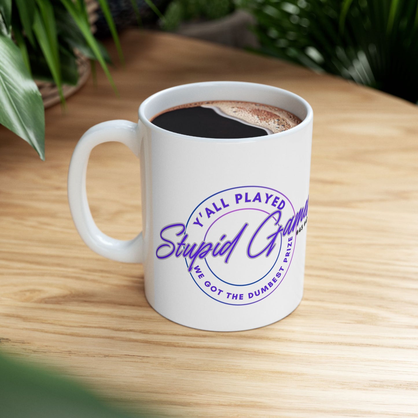 Play Stupid Games Win Stupid Prizes Mug, Unisex Black History Mug, 92% Black Women Mug, Women Feminist Mug, Black Girl Magic Mug (11oz, 15oz)