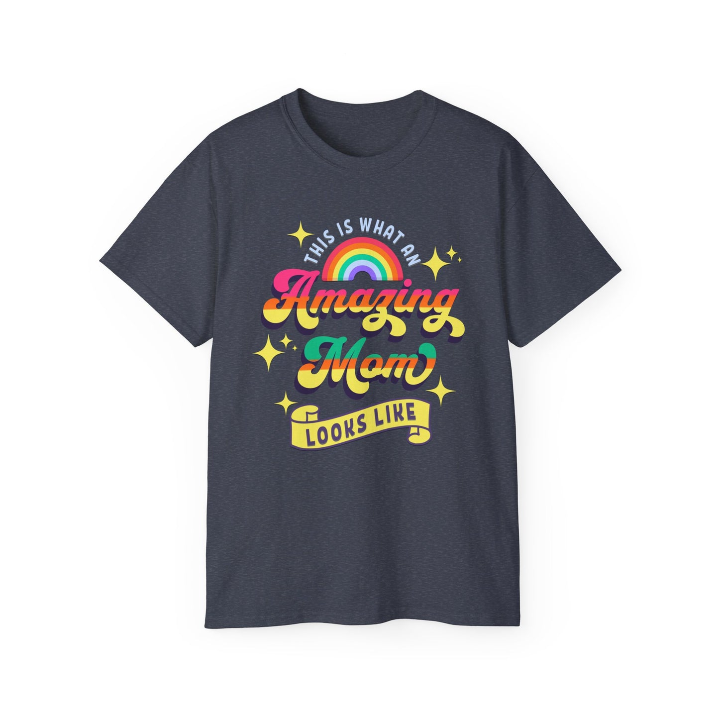 Amazing Mom Ultra Cotton Tee - Perfect Gift for Mother's Day, Mother's Day T-Shirts for Mom's and Grandma's, Cute Mother's Day Gift