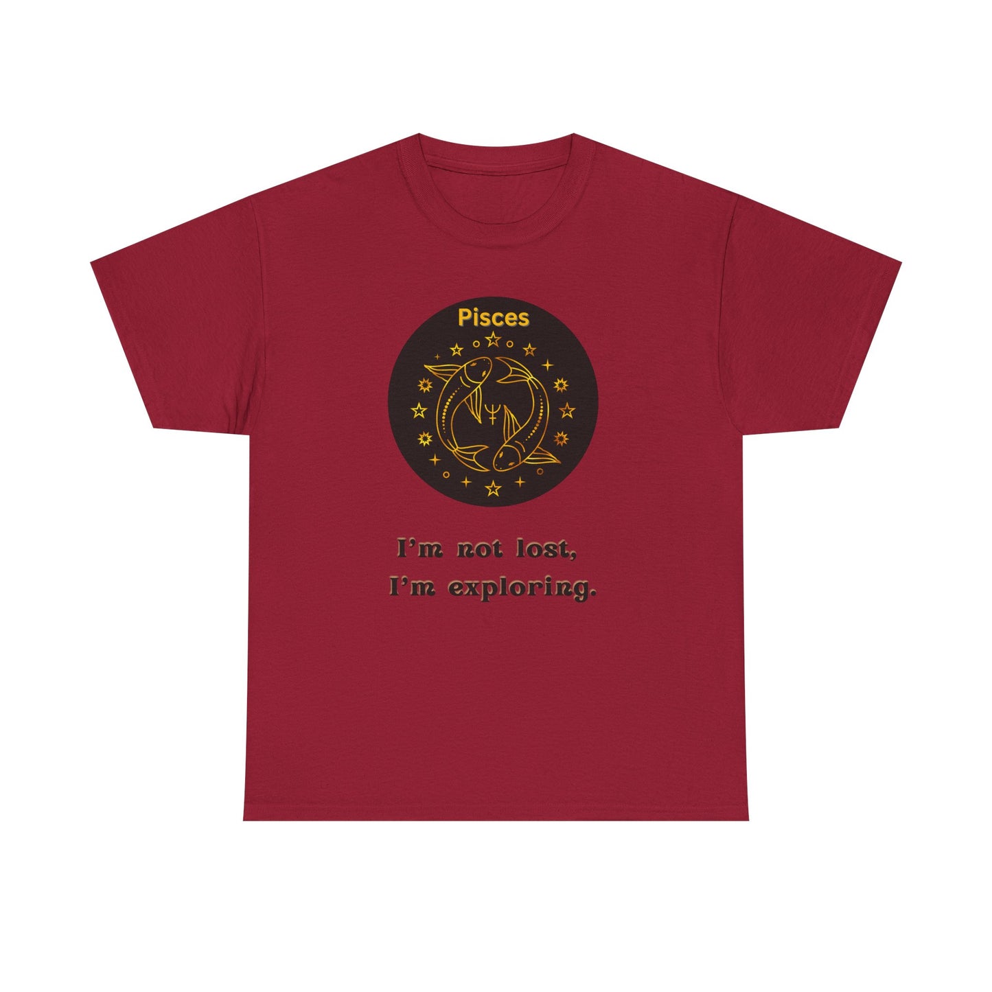 Pisces T-Shirt, Pisces Horoscope Gift, Birth Month Gift, Zodiac Sign T-Shirt Gift, Astrology Pisces T-Shirt, Unisex, Gift for a Pisces Horoscope