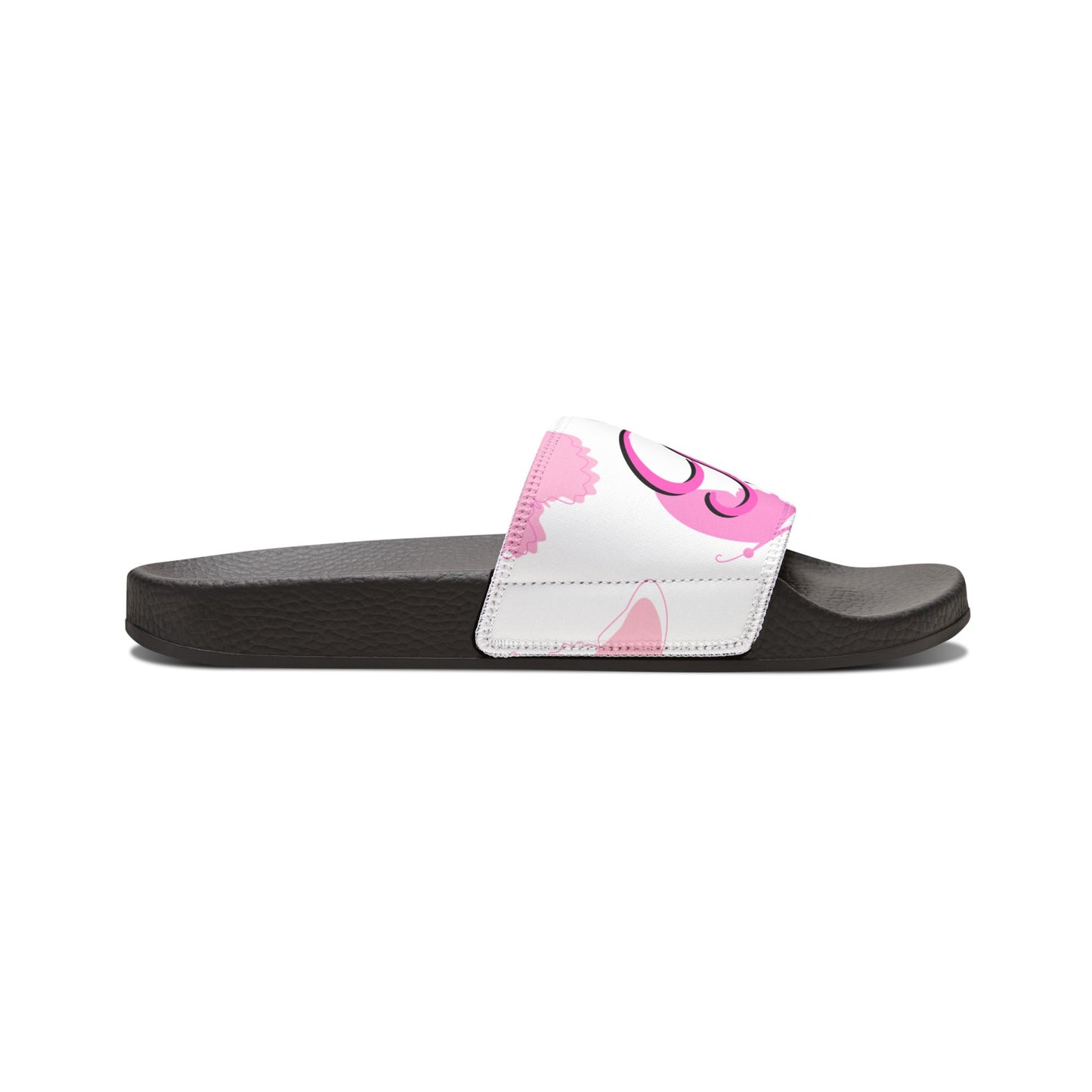 "Princess Dreams" Kids Slide Sandals with Pink & Purple Butterflies