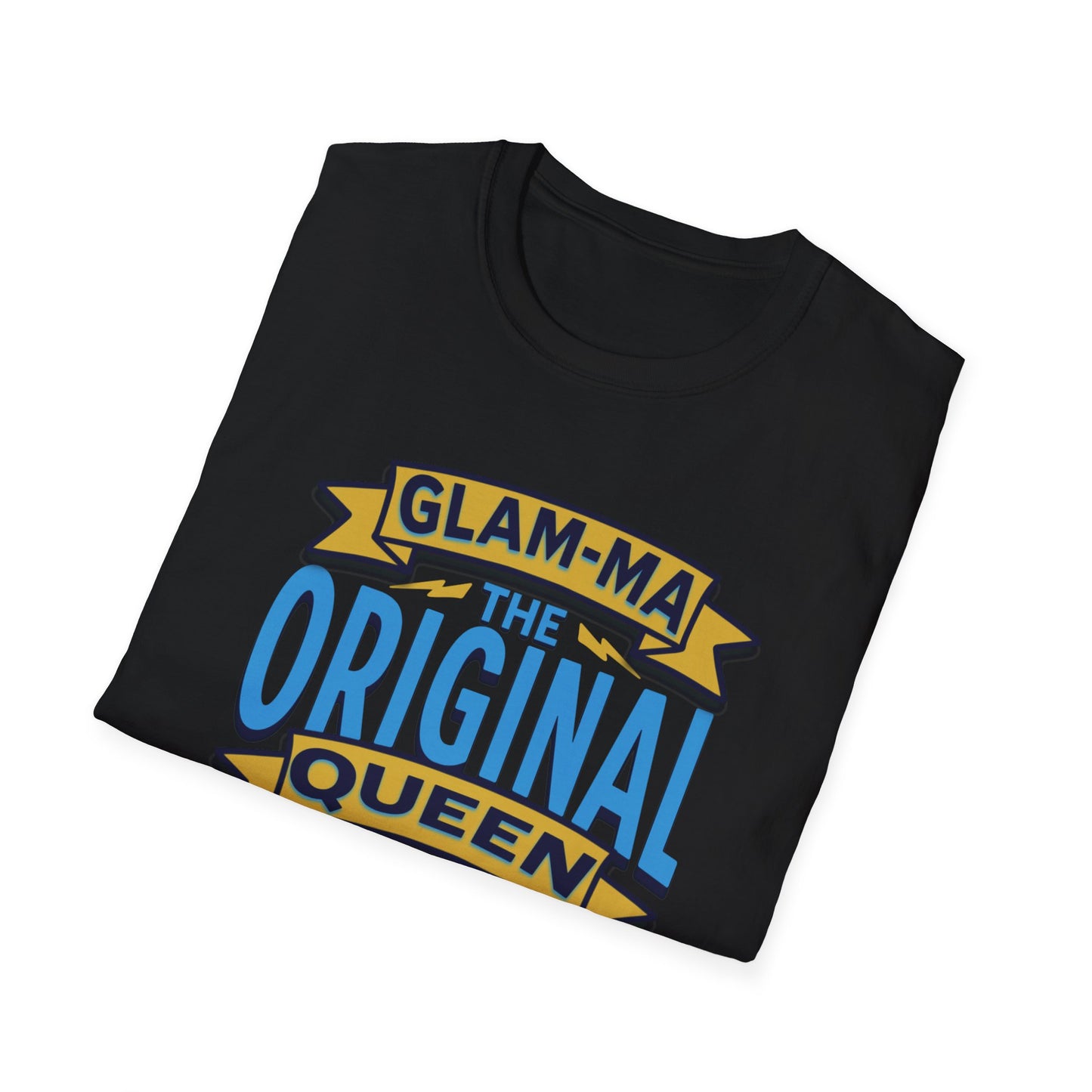 Glam-Ma Original Queen of Multitasking T-Shirt, Glam-Ma: Queen of Everything, Birthday Gift for Grandma, T-Shirt for Grandmothers, Cute Glam-Ma Gift