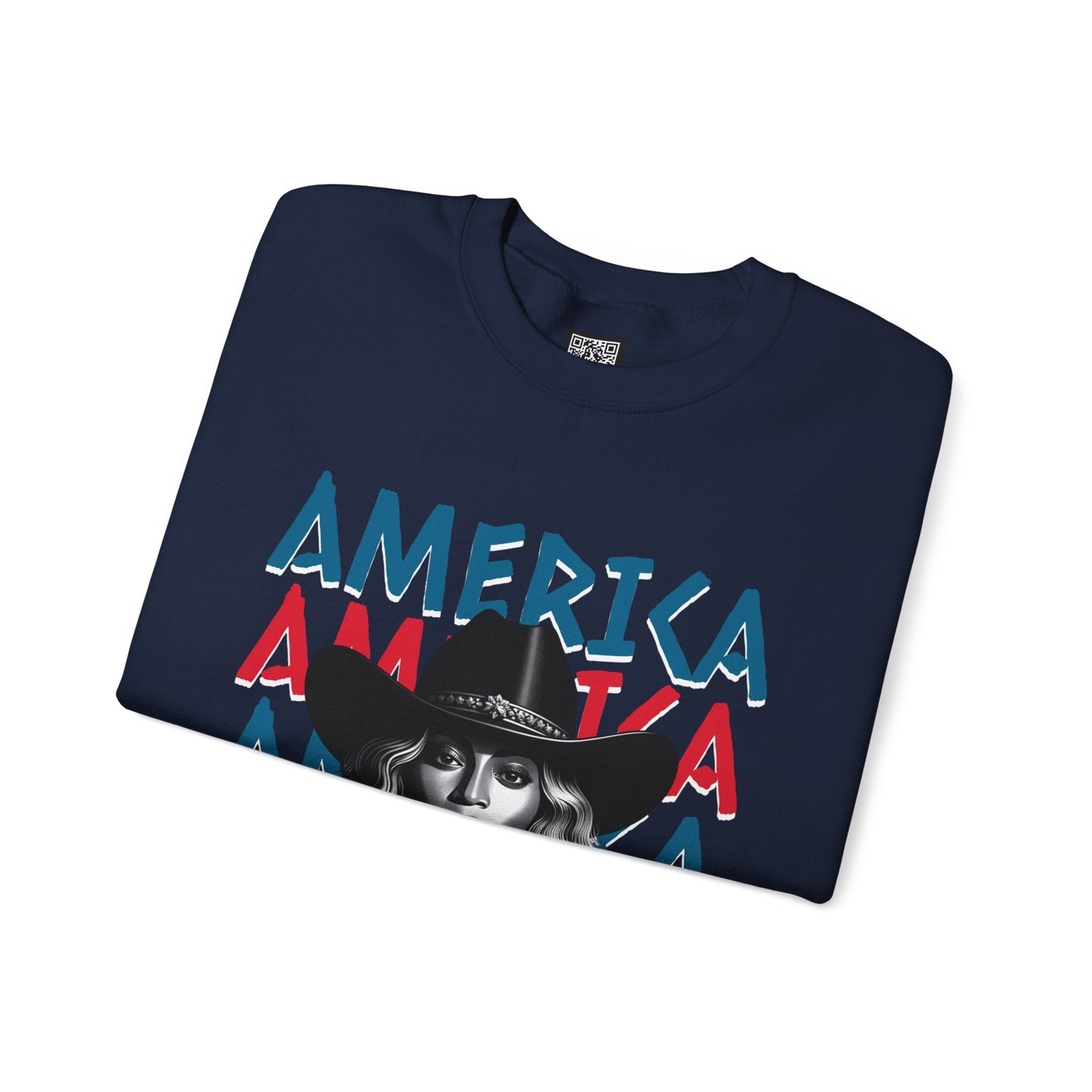 America Graphic Crewneck Sweatshirt, Beyonce America We Have a Problem, Fan Merchandise for Beyonce, Unisex Gildan Sweatshirts