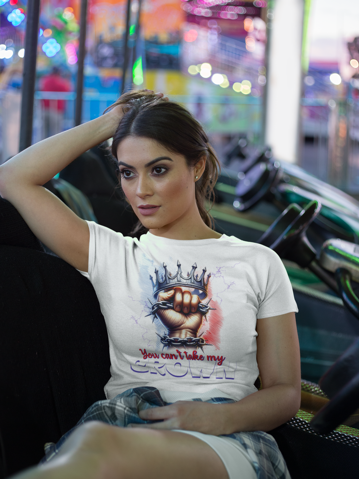 Uncrowned Resilience, 'You Can't Take My Crown' Graphic Tee for Kings & Queens, Self-Empowerment Unisex Clothing, Self-Worth T-Shirt,