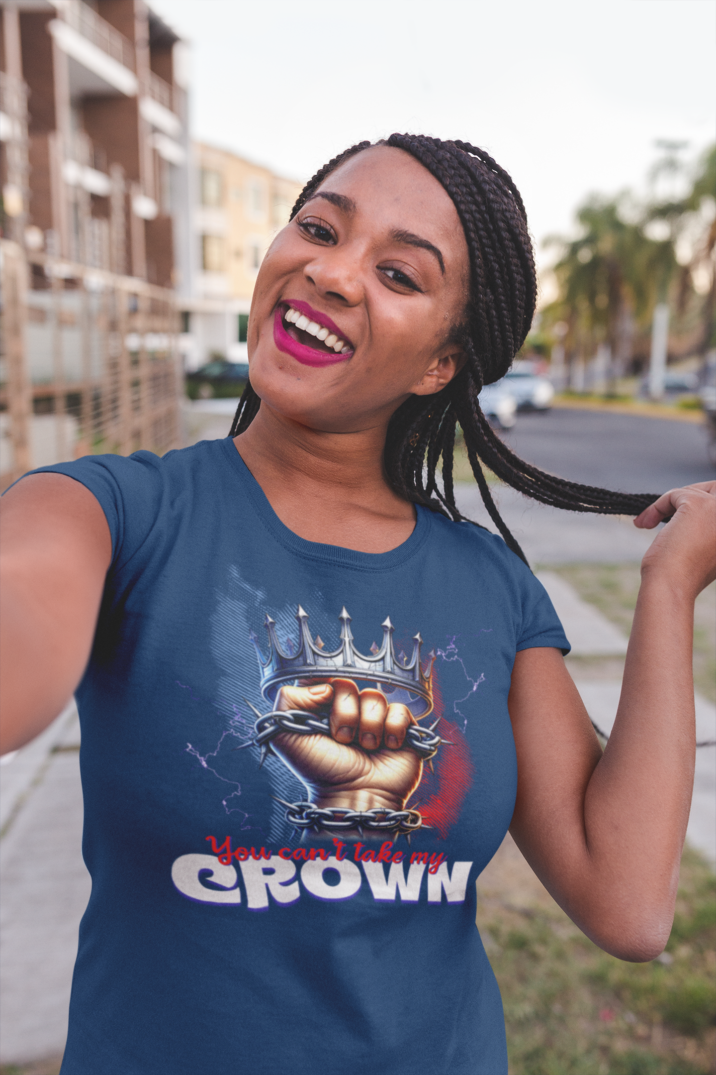 Uncrowned Resilience, 'You Can't Take My Crown' Graphic Tee for Kings & Queens, Self-Empowerment Unisex Clothing, Self-Worth T-Shirt,