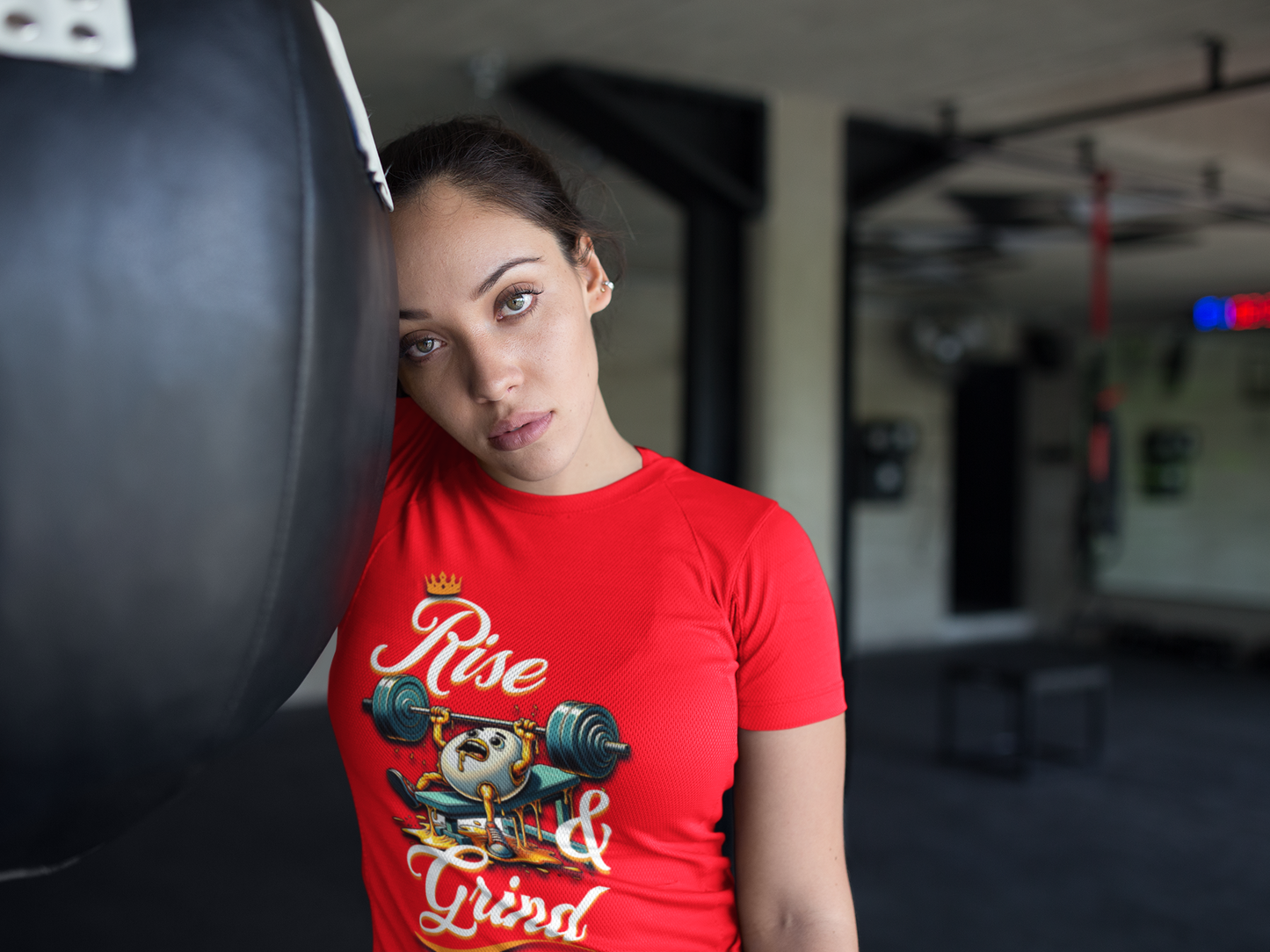Egg-cellent Grind T-Shirts, Rise & Grind Gym Motivational Unisex Tee, Humorous T-Shirt for Fitness Enthusiasts, Motivational Cute Fitness T-Shirt