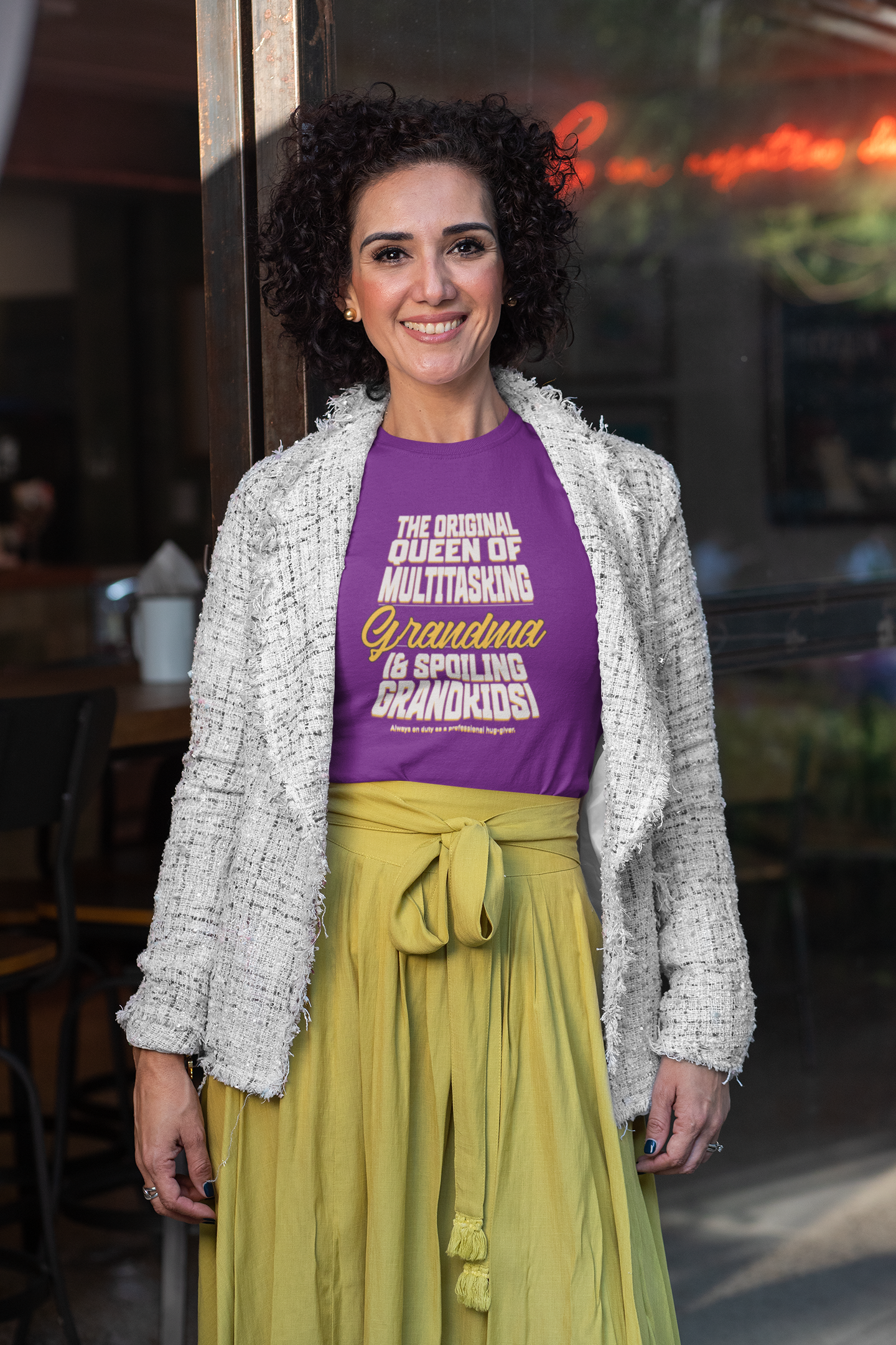 Grandma's Multitasking Tee, T-Shirt for Proud Grandmas, Grandma: Queen of Everything, Gift for a grandmother, Birthday Gift for Grandma