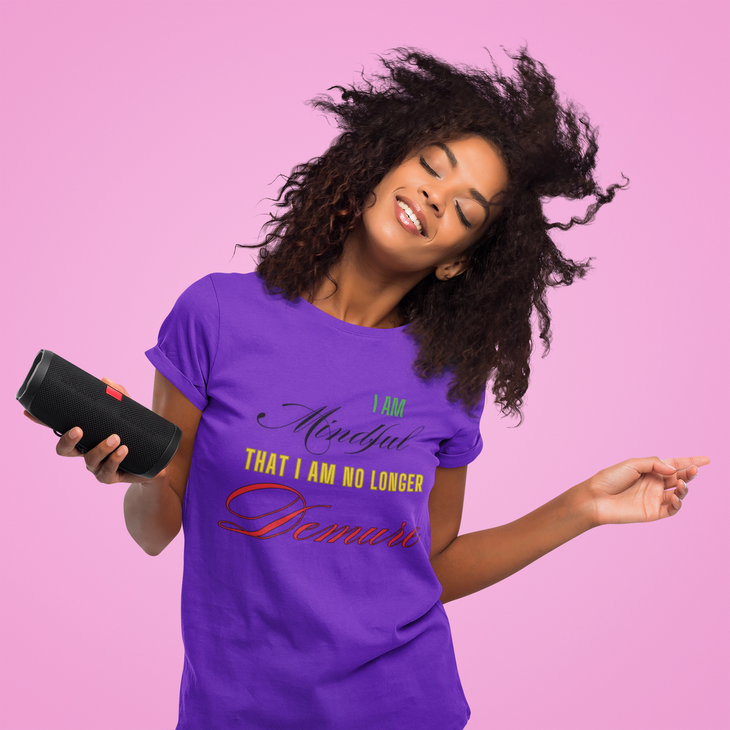 Demure Shirt, Funny Trendy T-Shirt, Viral Meme Shirt, Female Empowerment Shirt, Very Demure Very Mindful Very Cutesy, Minimalist Style, Fun