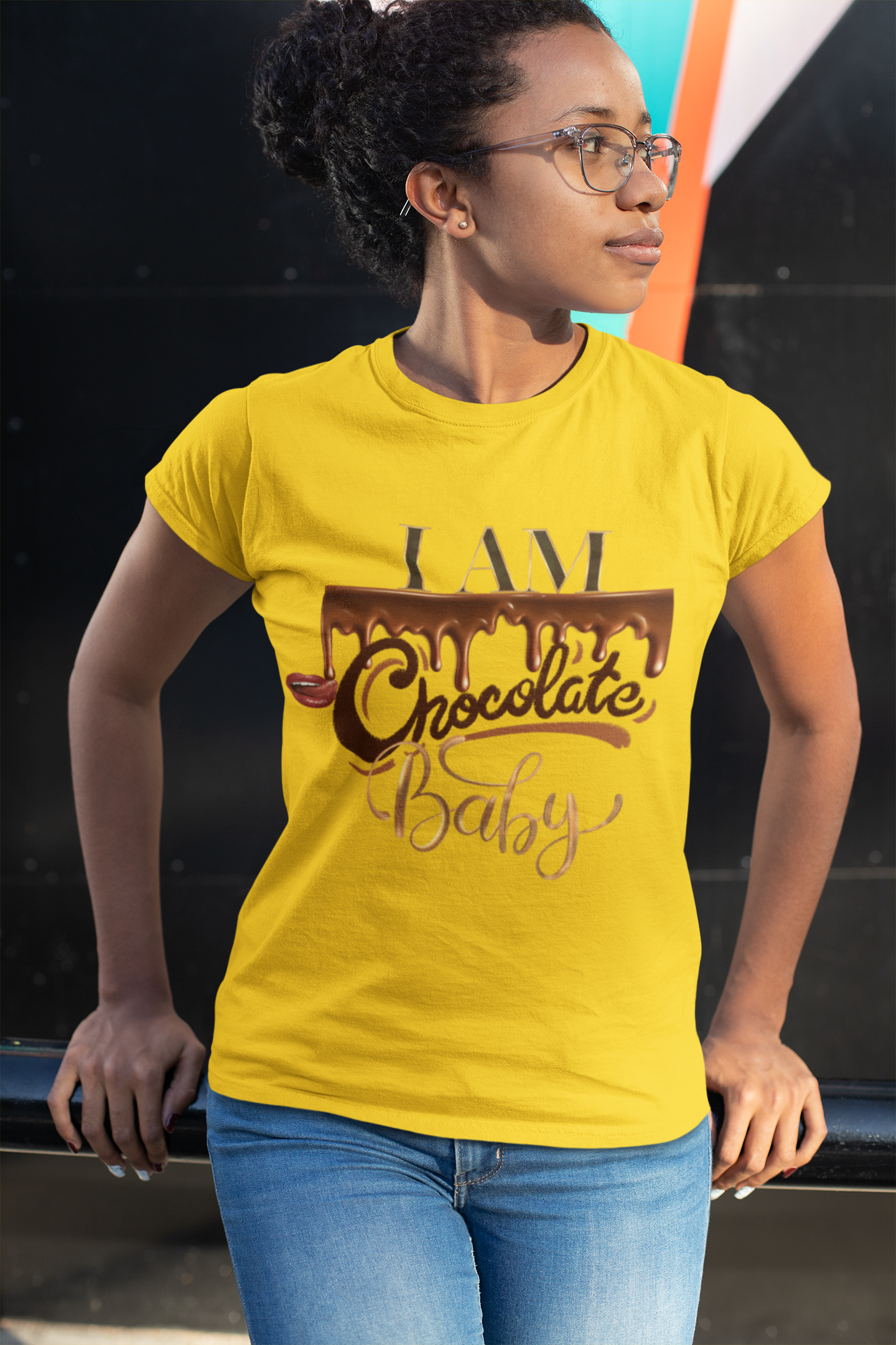 I am Chocolate Baby Tee, Black History Month Shirt, Melanin Shirts, Black Panther Tees, Black Culture T-shirts, Black Pride Shirts, T-Shirts for Black Women & Men