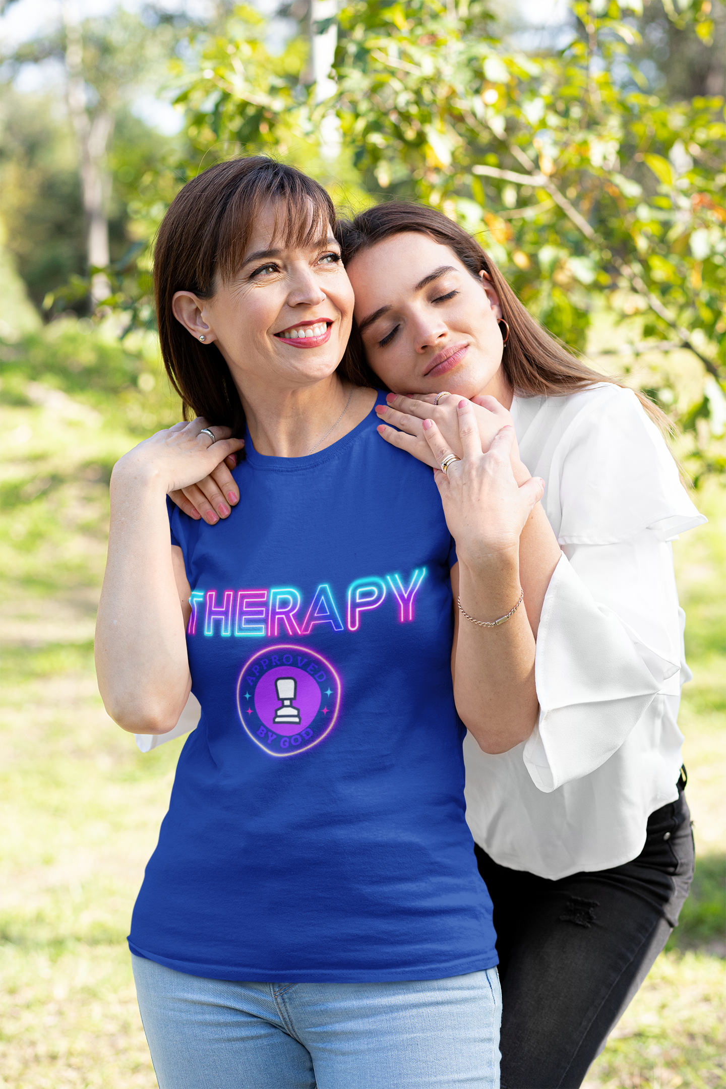 Mental Health Shirts, Mental Health Care Gifts, Inspirational Shirts, Therapy T-shirts, Therapy Works, Motivational T-Shirts, Religious Tees