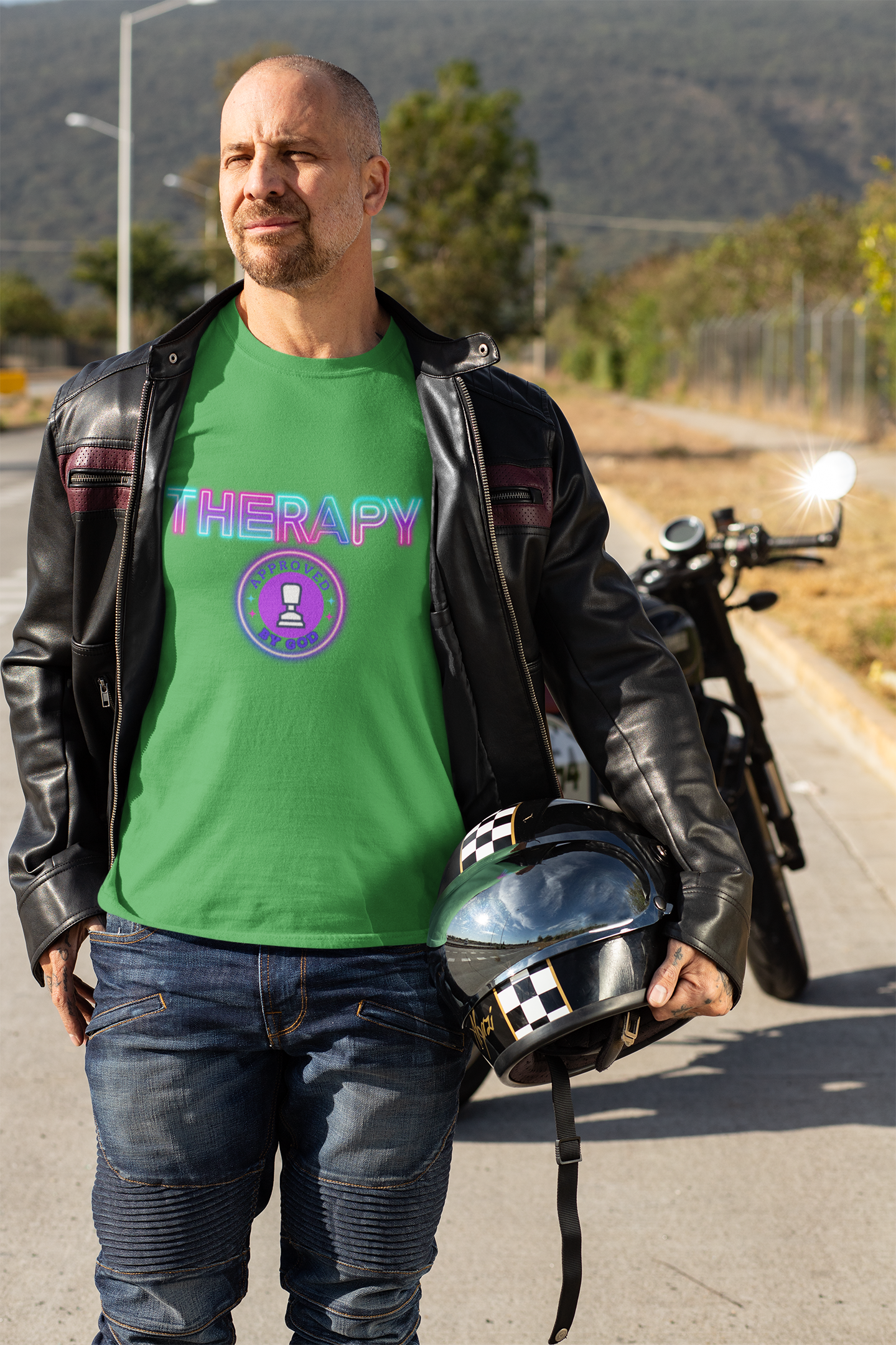 Mental Health Shirts, Mental Health Care Gifts, Inspirational Shirts, Therapy T-shirts, Therapy Works, Motivational T-Shirts, Religious Tees