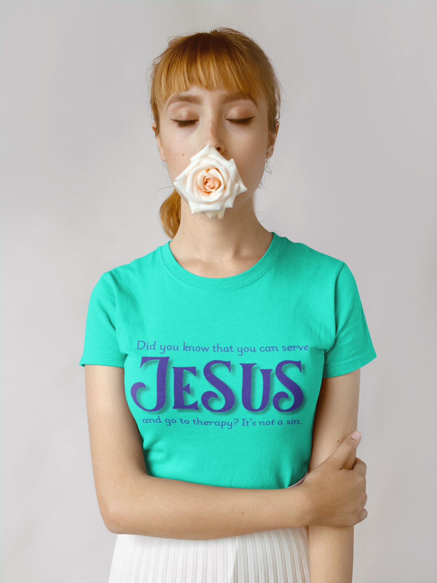 Religious Shirt for Gift, Religious Gift, Inspirational Shirt, Jesus T-Shirt, Christian T-Shirt, Jesus is Love, Unisex, Therapy Shirt, Mental Health Tees