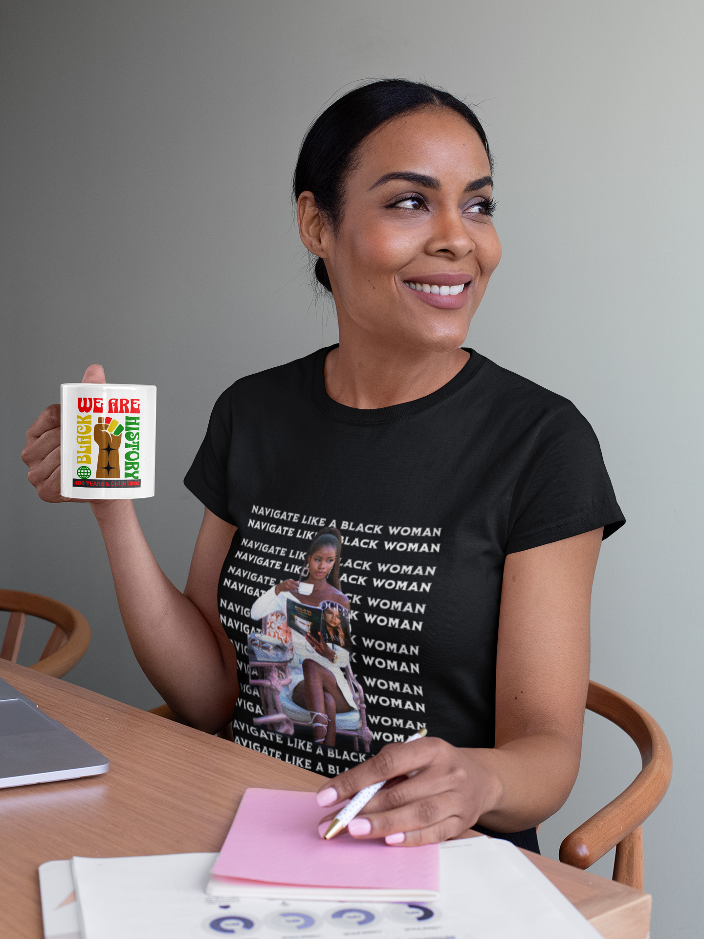 Navigate Like a Black Woman, Black Woman Shirt, 92% Black Woman Club, Black Girl Magic T-Shirts, Black History Month Shirts for Women