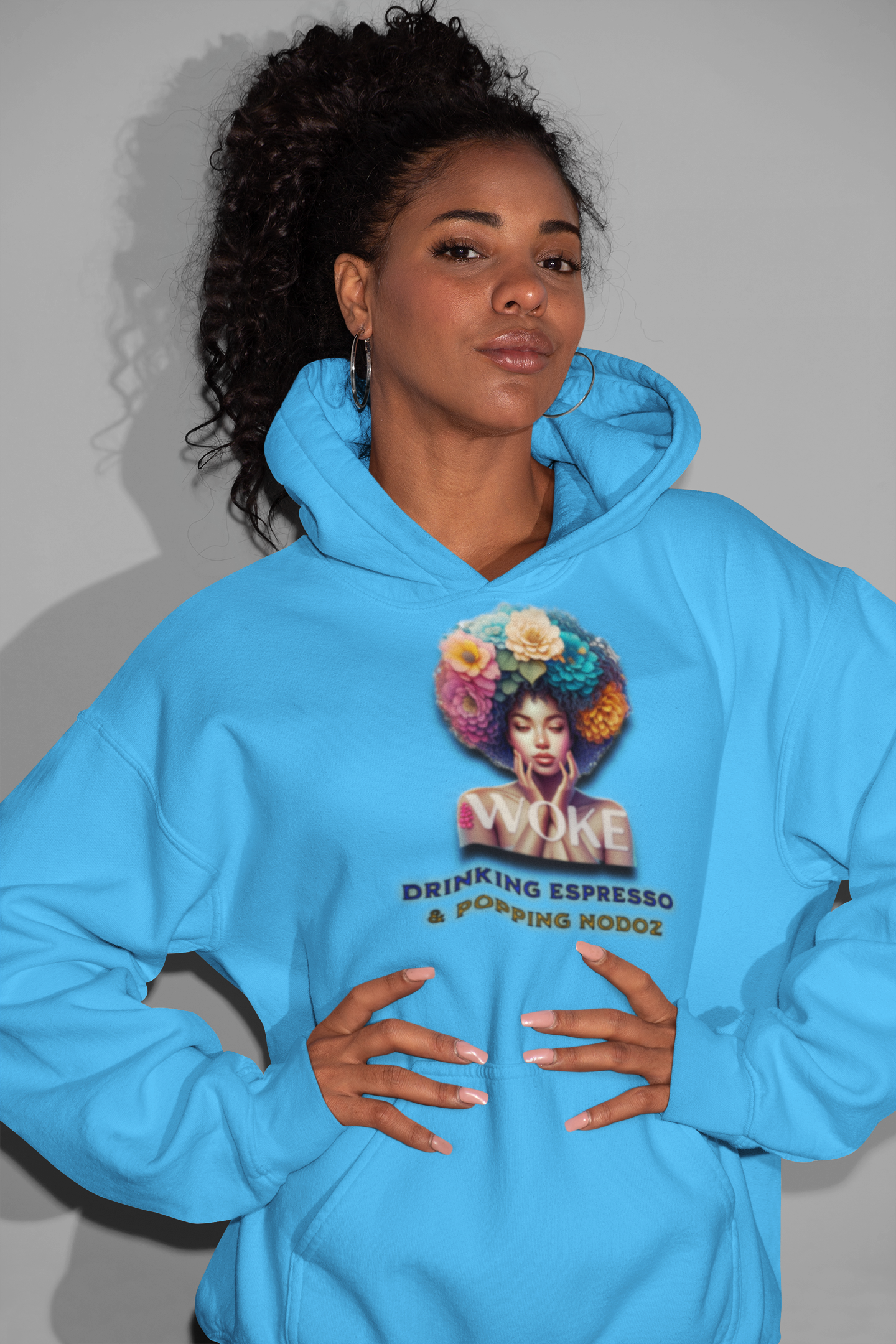 Woke Feminist Hoodie Because We Can't Sleep on our Government, 92% Black Woman's Power, Melanin Women Shirts, Black Girl Magic Hoodies, Black Women Woke Shirt