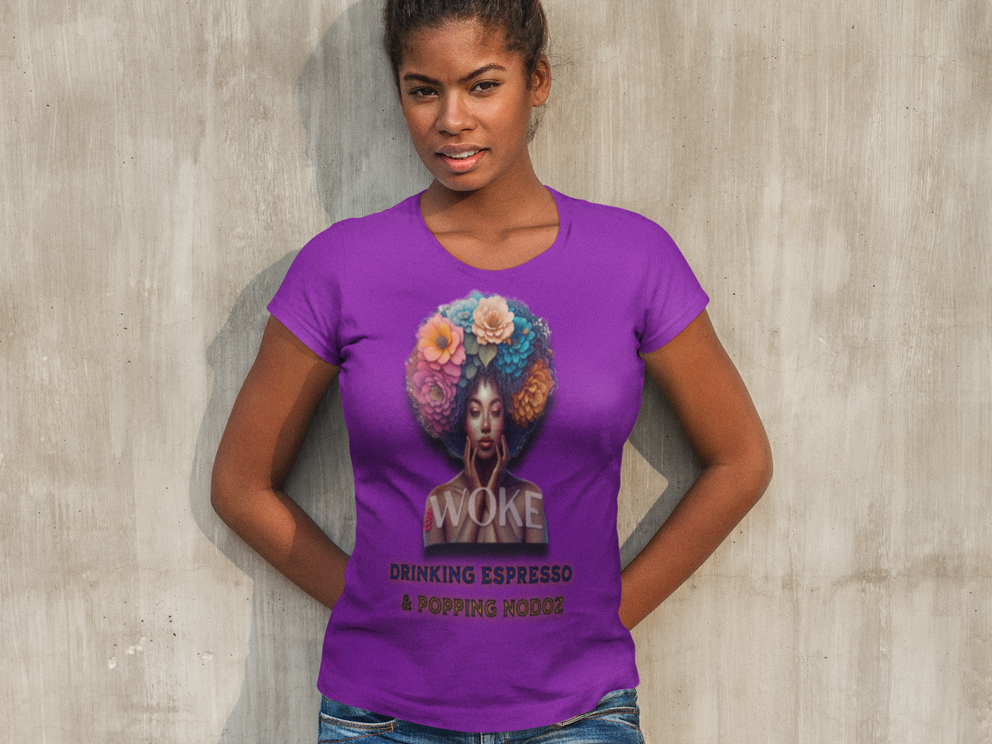 Woke Because We Can't Sleep on our Government, 92% Black Woman's Power Shirt, Melanin Women T-Shirts, Black Girl Magic T-Shirts,