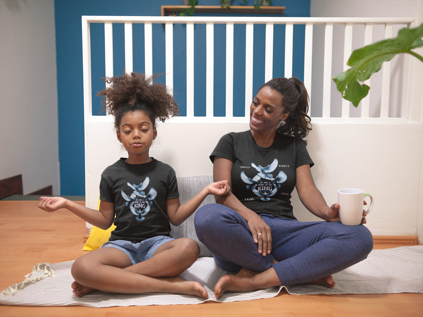 Toddler T-Shirt - "I Am a Child of the King" - Inspirational Tees for Toddlers, Religious T-Shirts for Infants and Toddlers
