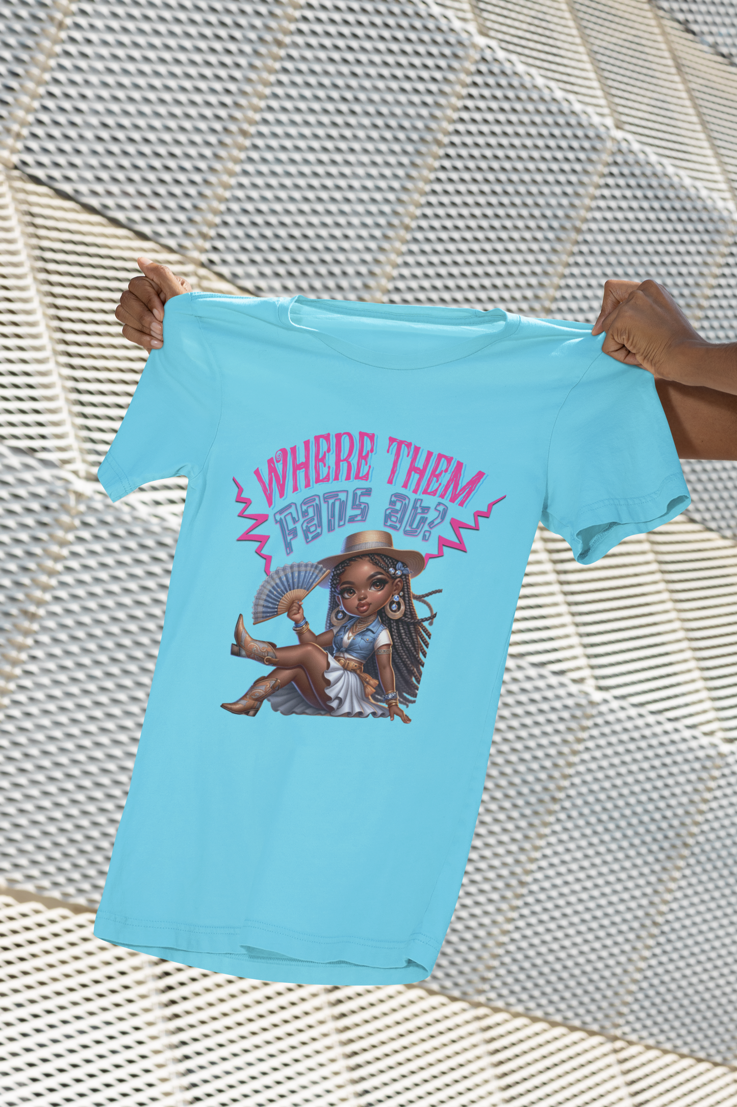 Where Them Fans At? Summer Vibes Boot on The Ground Craze, Fun Tee for Latest Dance Crave Boots on the Ground Music Lovers
