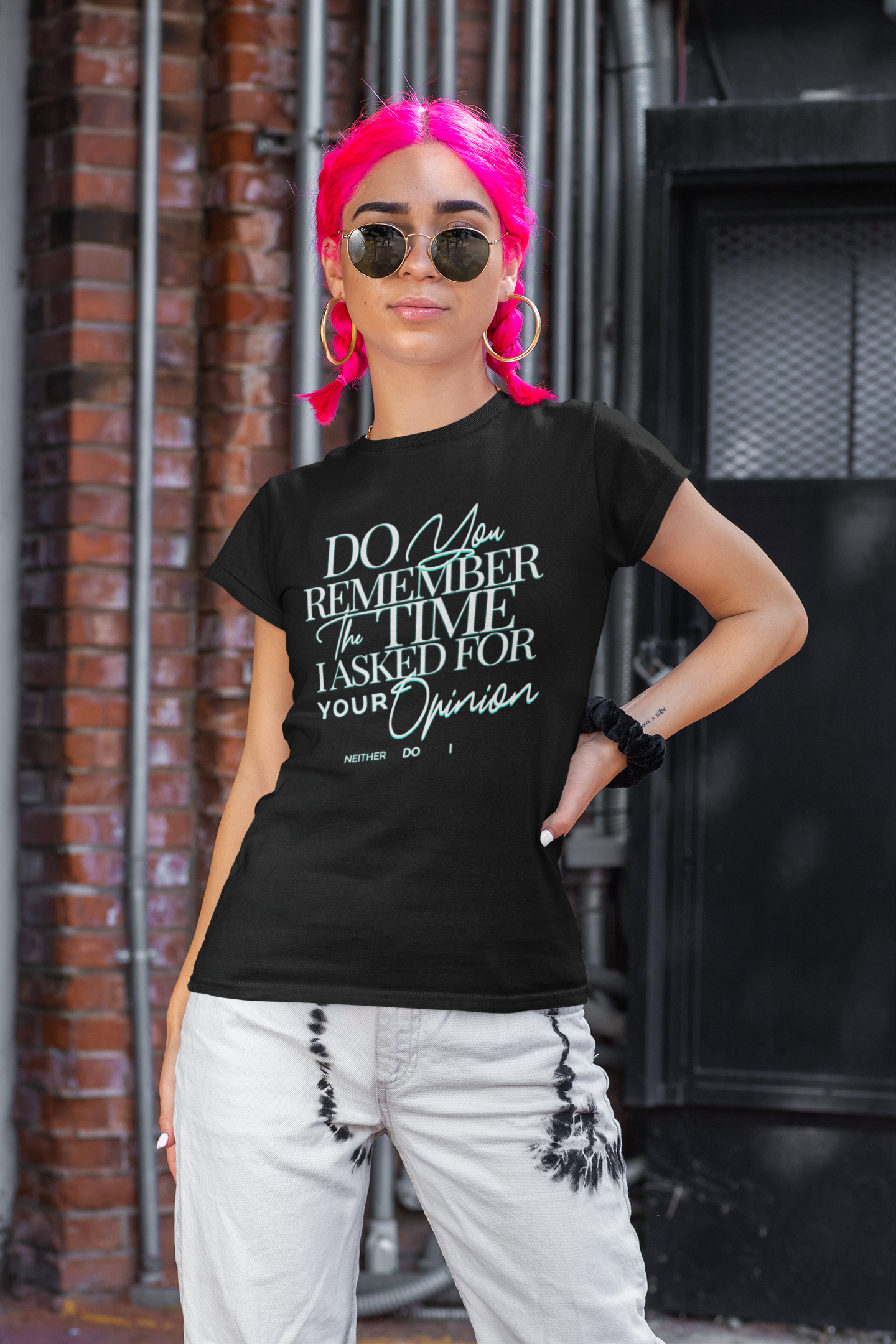 Do You Remember Tee, Funny Unisex Sarcasm T-Shirt, Unique Casual Wear, Funny Gift for Friends, Sarcastic Humorous T-Shirt, Your Opinion Tee