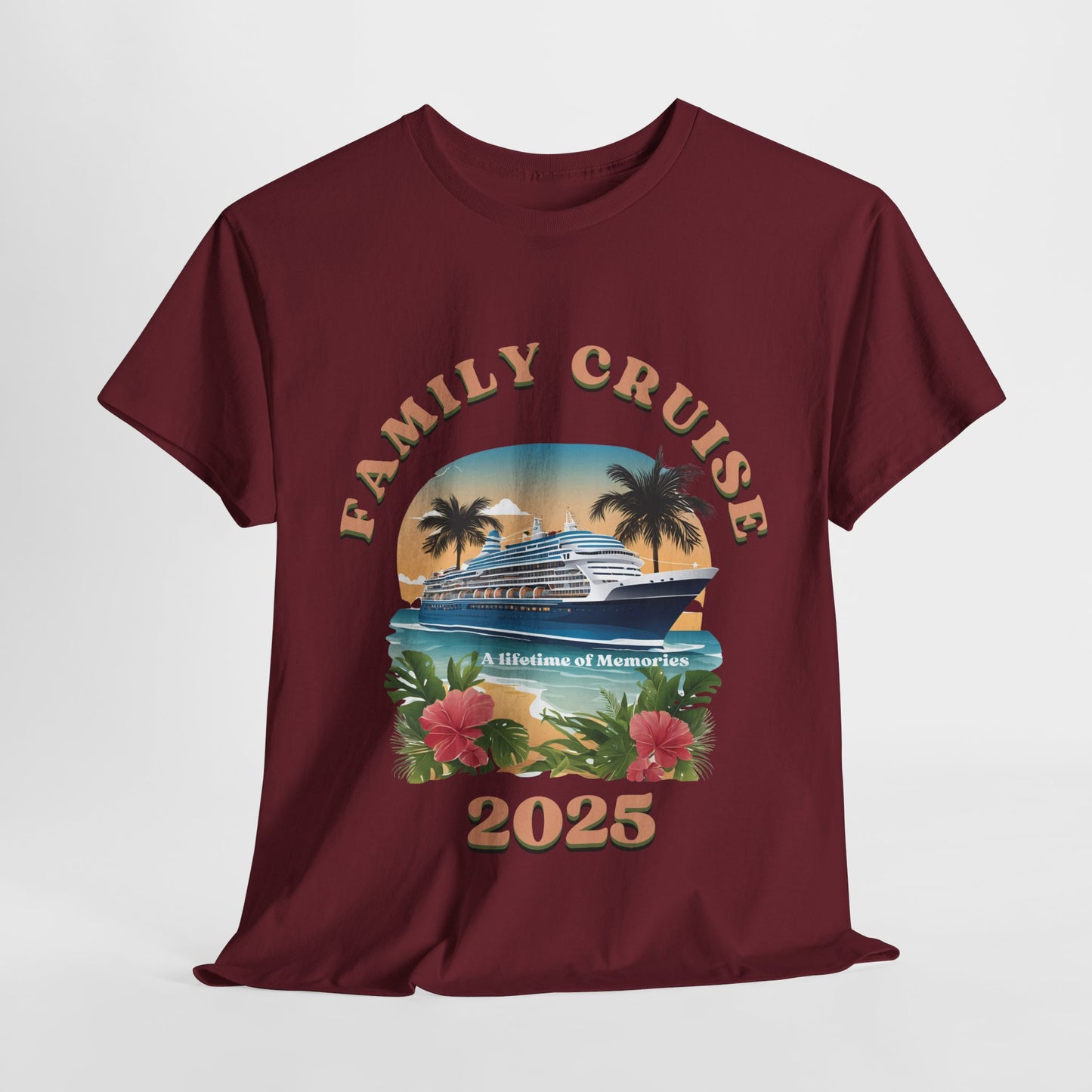 Personalized Cruise Shirt 2025, Cruise Ship T-Shirt, 2025 Cruise T-Shirt, Bon-Voyage Cruise T-shirt, Matching Cruise Vacation Shirt for 2025