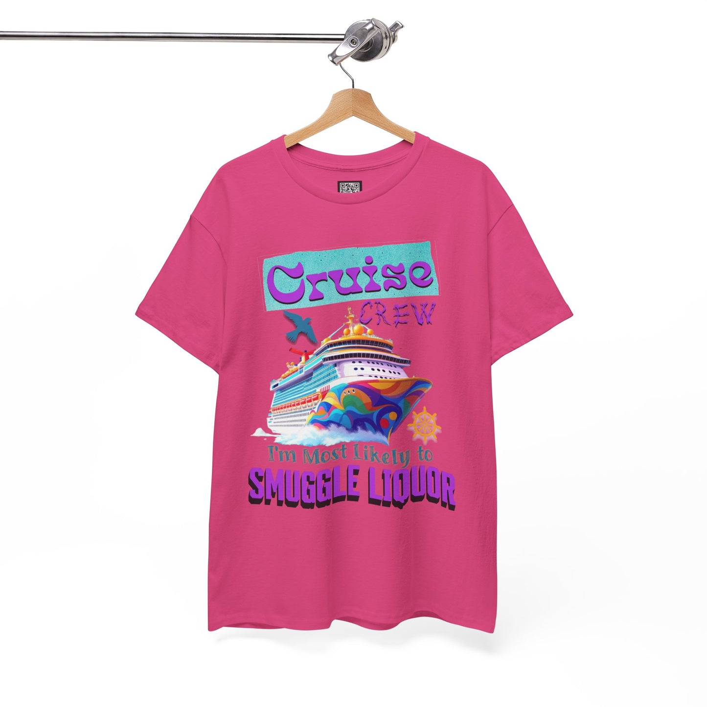 Cruise Crew Tee - Fun Cruise Vacation Shirt, Unisex Cotton T-Shirt, Summer Holiday Apparel, Perfect Gift for Cruise Travelers, Cruise Enthusiasts