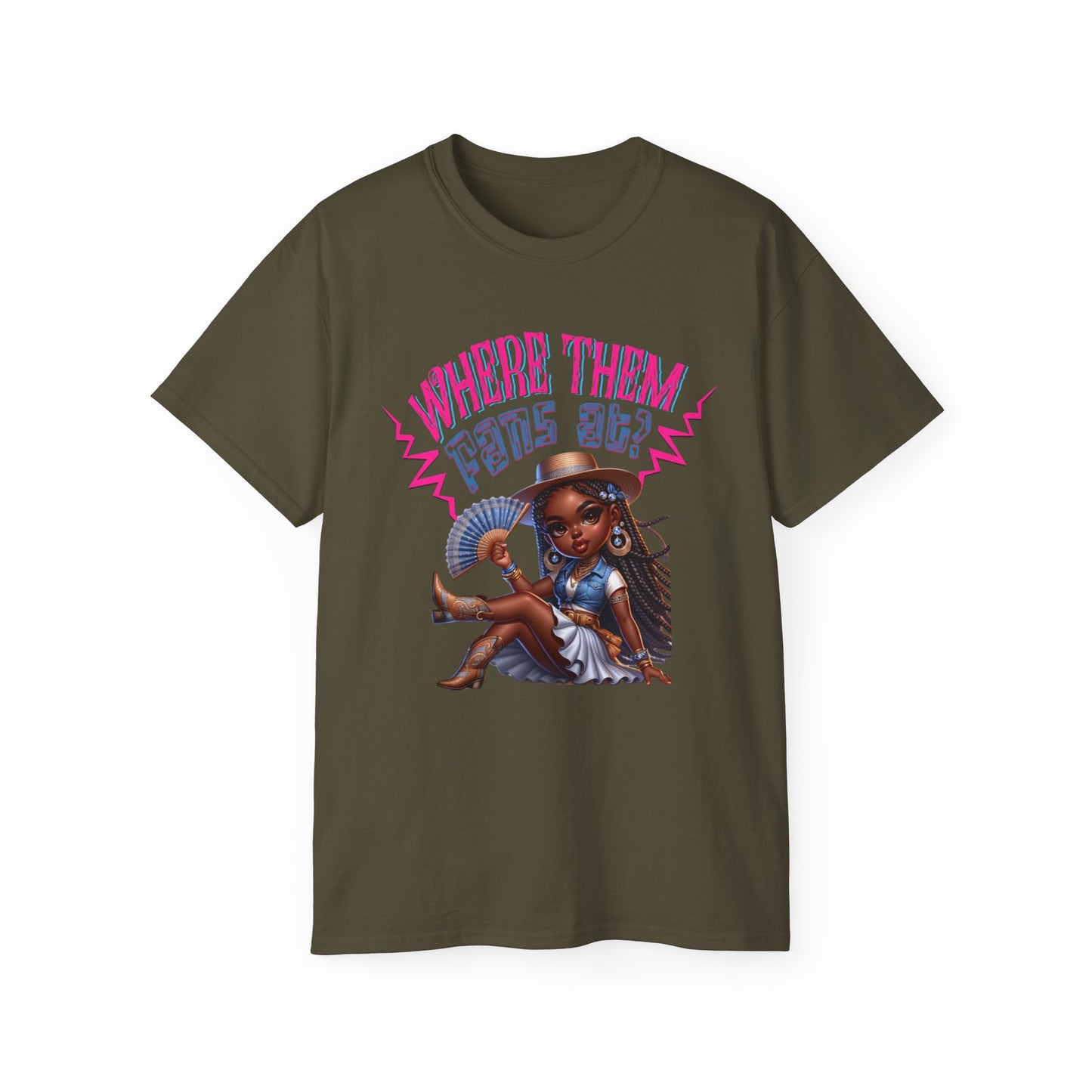 Where Them Fans At? Summer Vibes Boot on The Ground Craze, Fun Tee for Latest Dance Crave Boots on the Ground Music Lovers