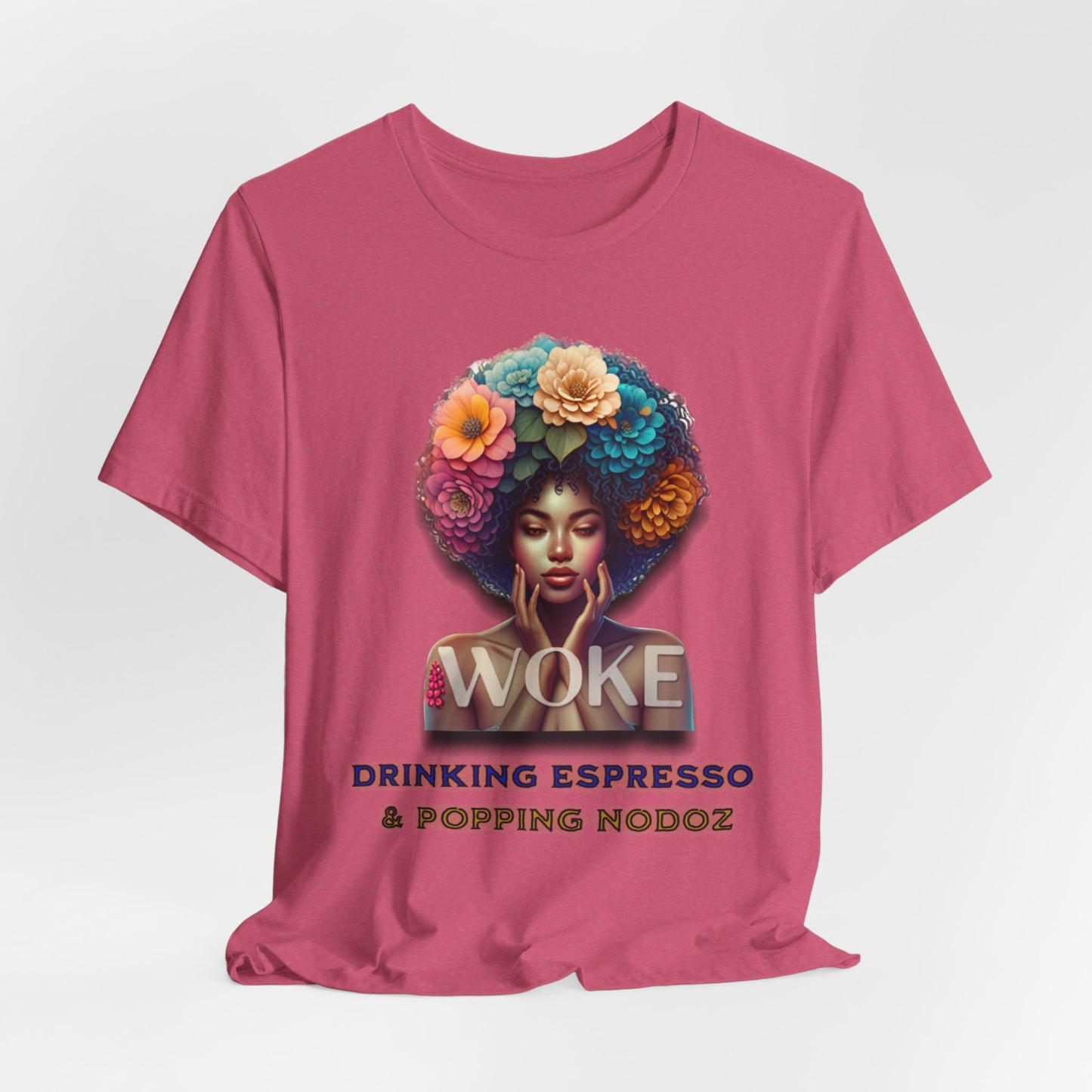 Woke Because We Can't Sleep on our Government, 92% Black Woman's Power Shirt, Melanin Women T-Shirts, Black Girl Magic T-Shirts,
