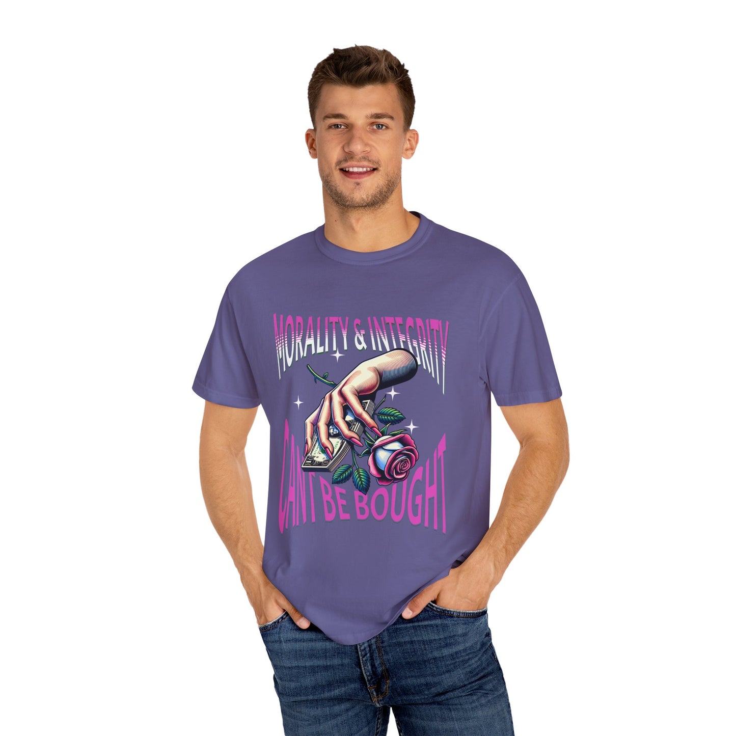 Morality & Integrity Can’t Be Bought T-Shirts, Inspirational T-Shirts, Unisex Morality Shirts, Motivational Shirts for a Gift, Integrity Shirts