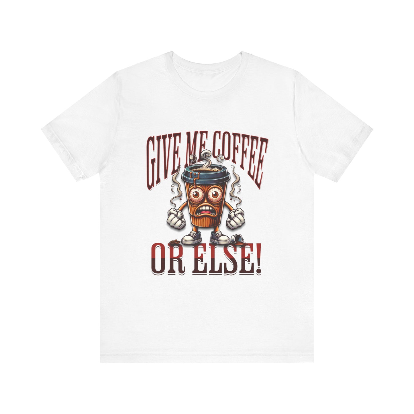 Caffeine Crisis T-Shirts, Unisex Coffee Lover Shirt, Funny Coffee Lover Gift, But First Coffee, Coffee Addict T-Shirt, Coffee Shirt for Men & Women