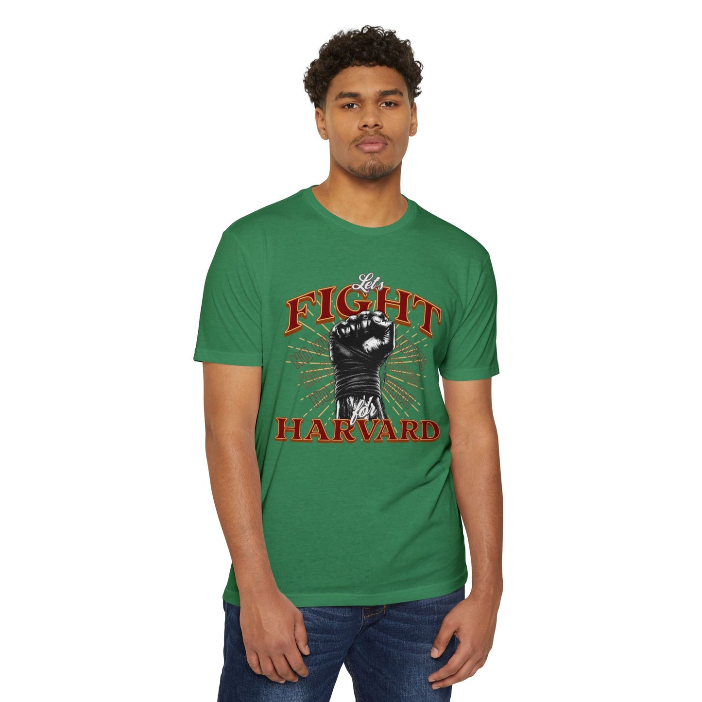 Empowering Fight for Hardvard University T-Shirt | Trump vs. Harvard T-Shirts, Spirit of Democracy, Standing with Hardvard Tee