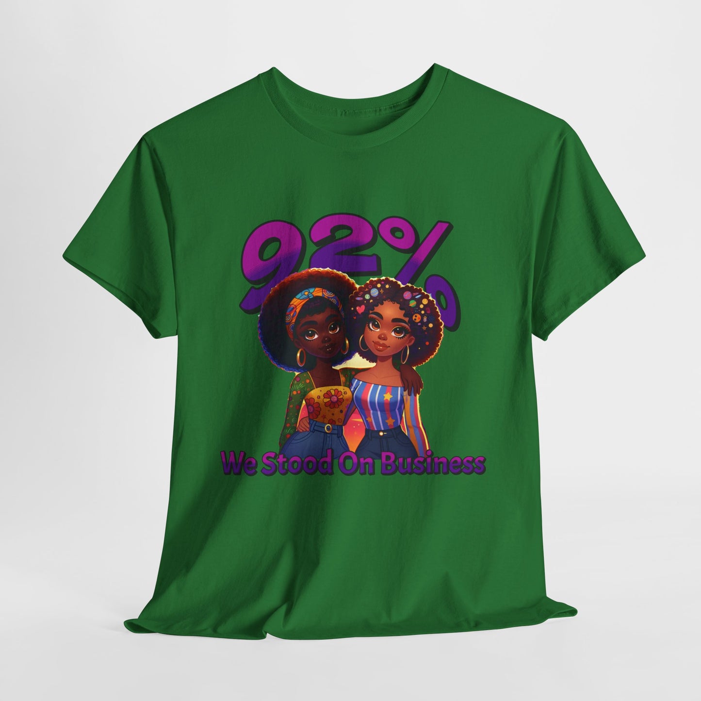 92% Shirt, Save Democracy Shirt, Women Empowerment, Black Woman T-Shirt, Juneteenth Shirt, Black Girl Melanin Shirt, 92 Percenter