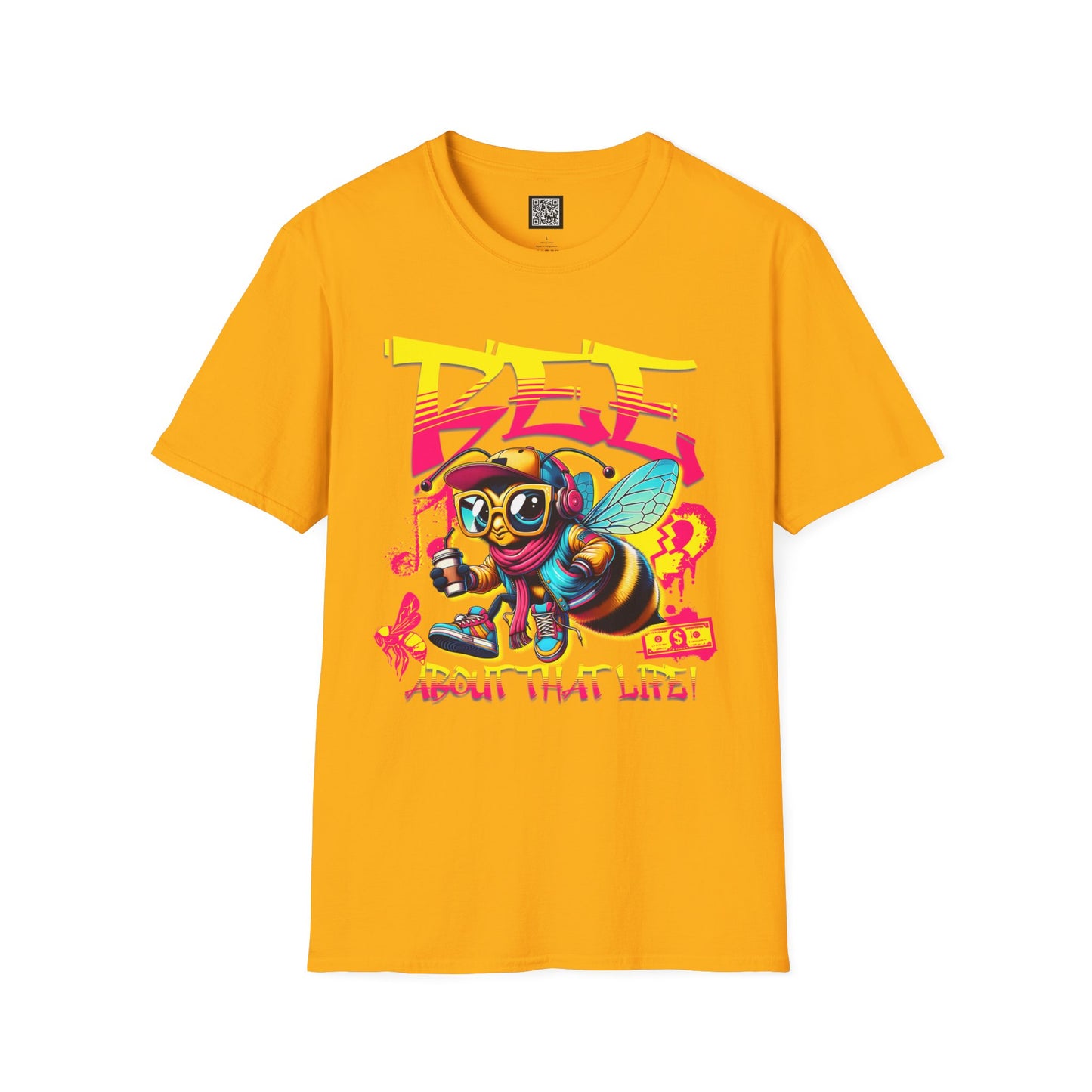 Beekeeper Graphic T-Shirt, Cute Bee Lovers T-Shirt, Fun Colorful Graphic Bee Tee, Summer Casual Wear, Gift for Bee Enthusiast