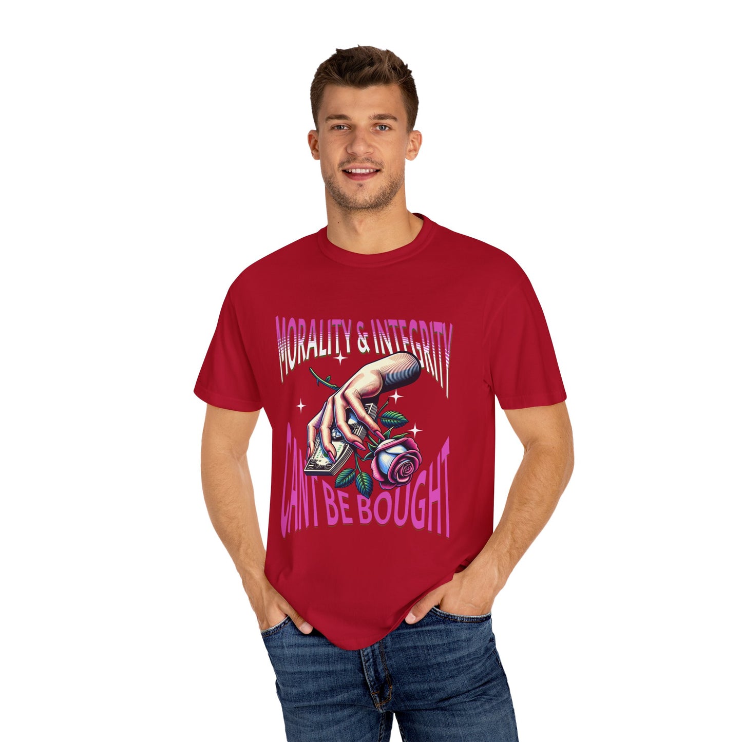 Morality & Integrity Can’t Be Bought T-Shirts, Inspirational T-Shirts, Unisex Morality Shirts, Motivational Shirts for a Gift, Integrity Shirts