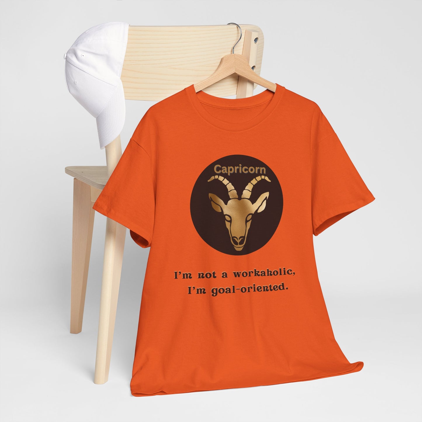 Capricorn T-Shirt, Capricorn Horoscope Gifts, Birth Month Gifts, Zodiac Sign T-Shirt Gifts, Astrology T-Shirt, Unisex Heavy Cotton Tee