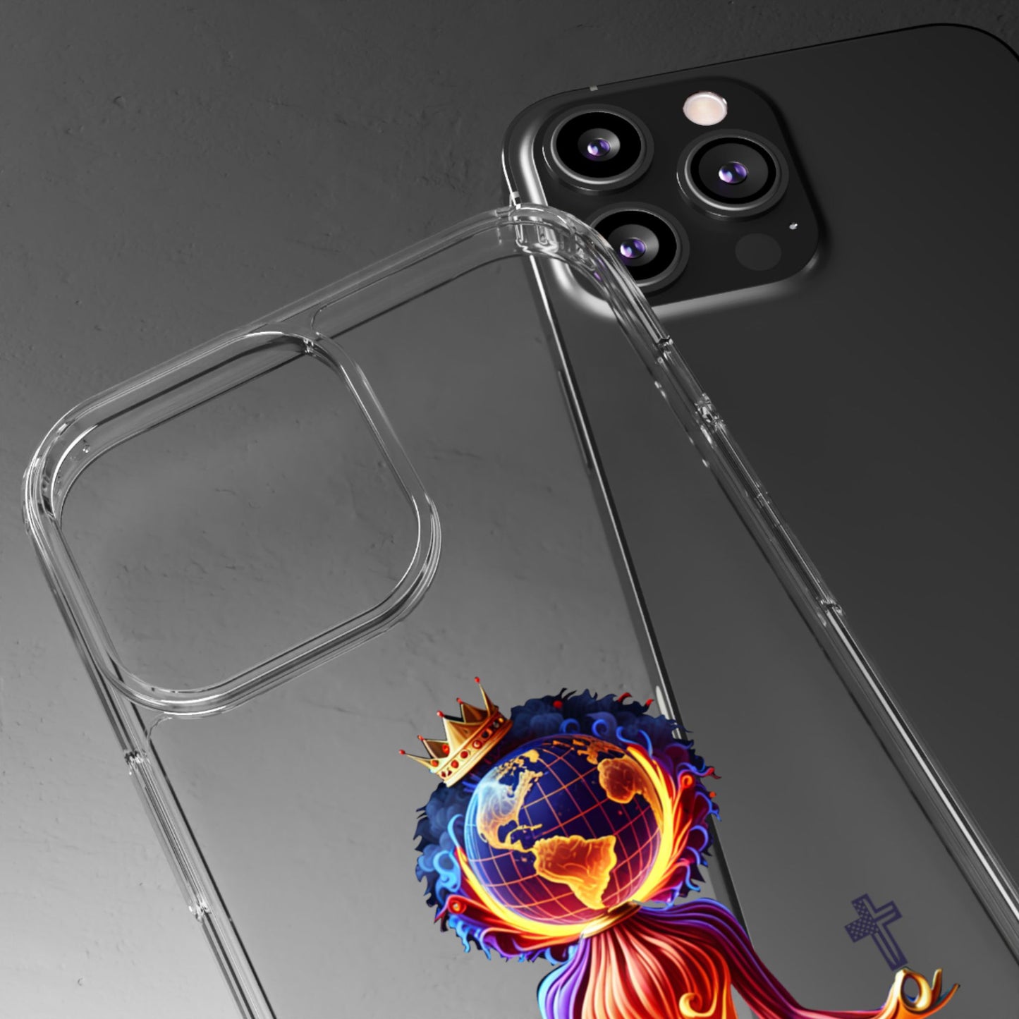 "Heavy is the Head" Clear Cellphone Case Cases, Inspirational Cellphone Case for iPhone and Samsung Phones, Custom Cellphone Case