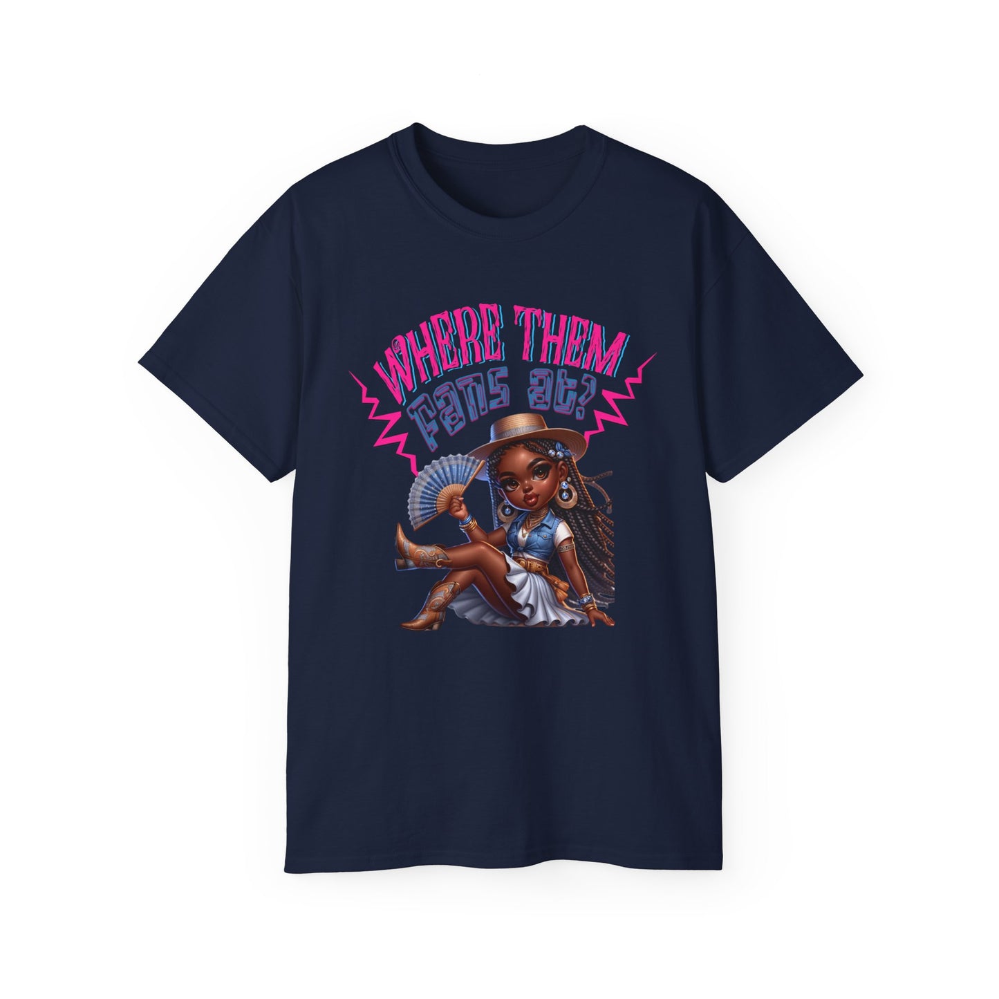 Where Them Fans At? Summer Vibes Boot on The Ground Craze, Fun Tee for Latest Dance Crave Boots on the Ground Music Lovers