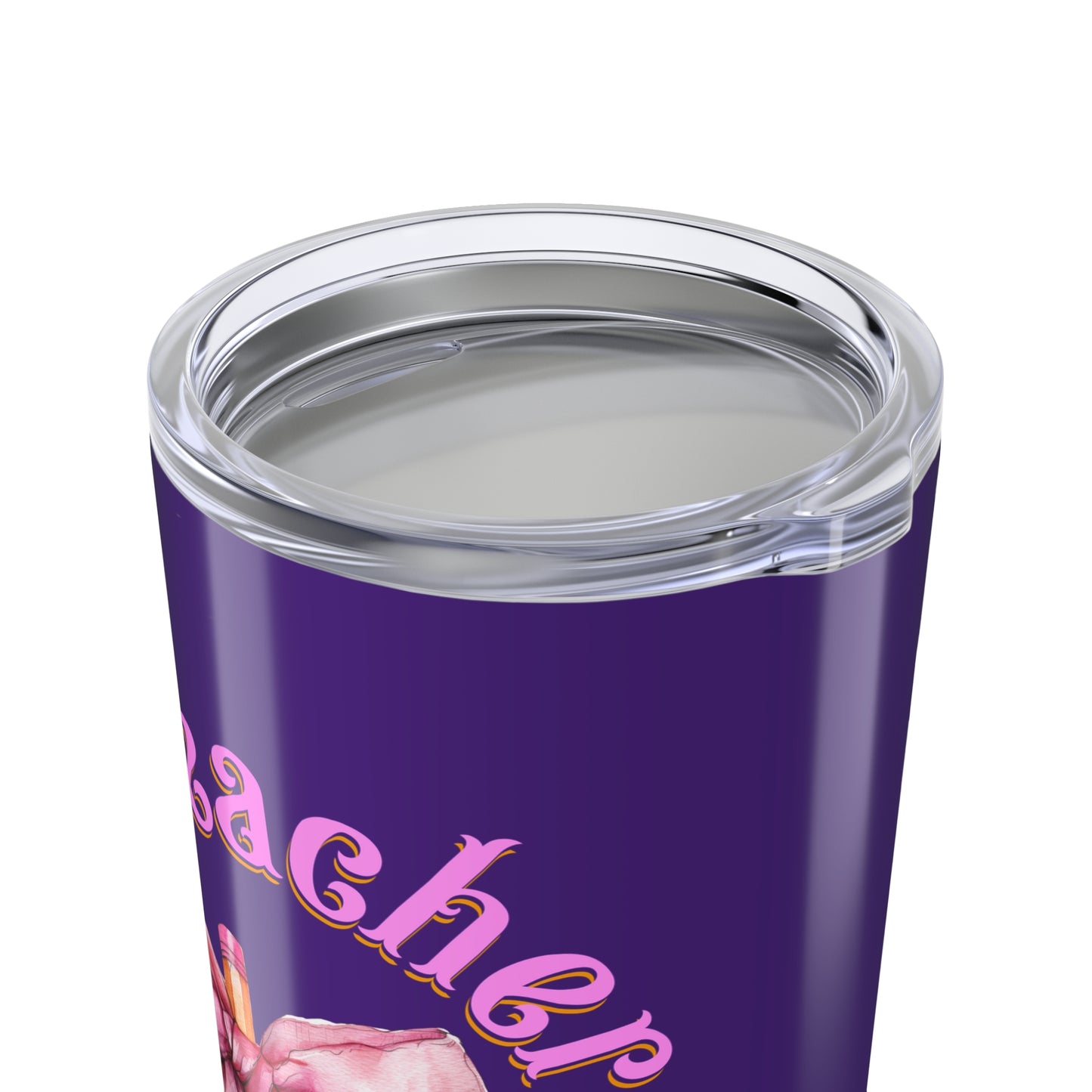 Teacher Appreciation Tumbler | 20oz Cup, Gift for Teachers, Coquette Bow Travel Mug for Teachers, Back to School Gift for Educators, Classy Tumbler