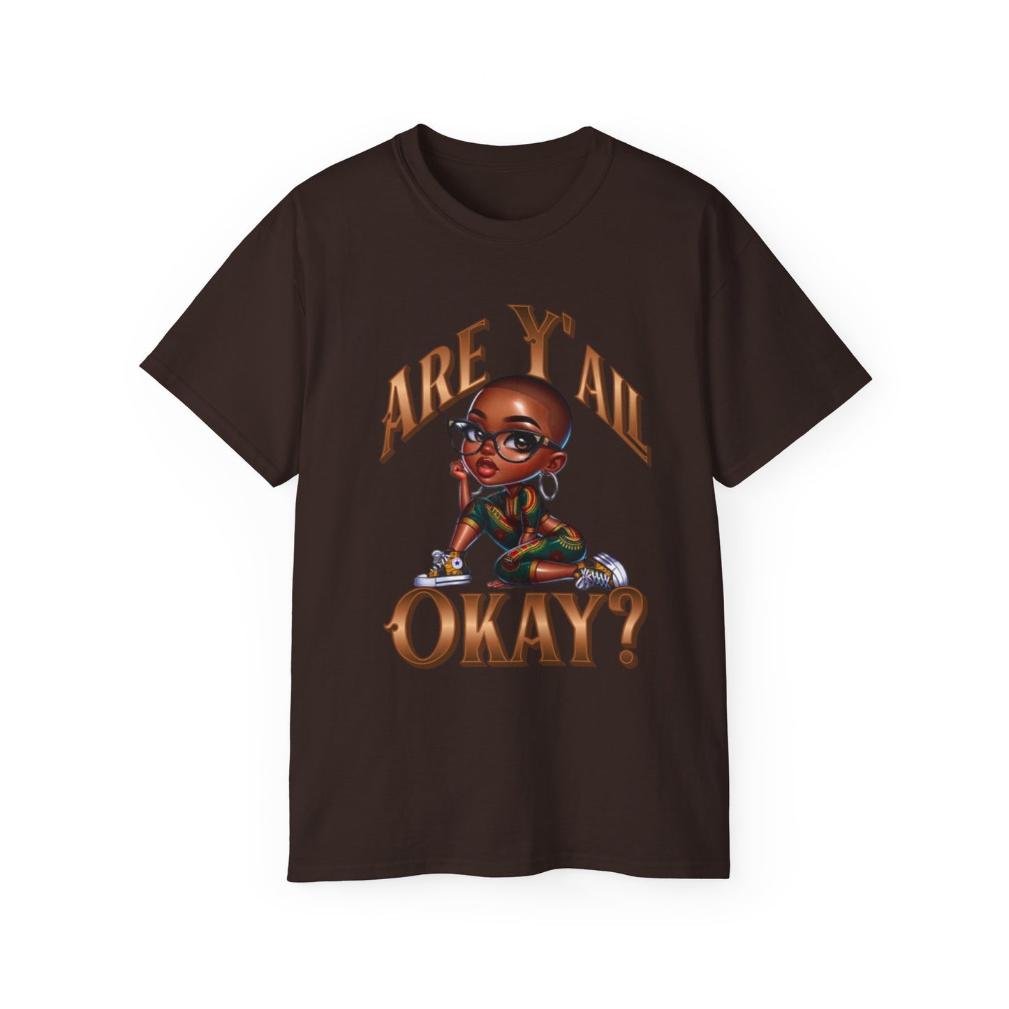 Sassy Check-In "Are Y'all Okay?", Black Girl Magic Shirts, Black History Month Shirt, Afrocentric Melanin Shirts, Woman Empowerment Shirt
